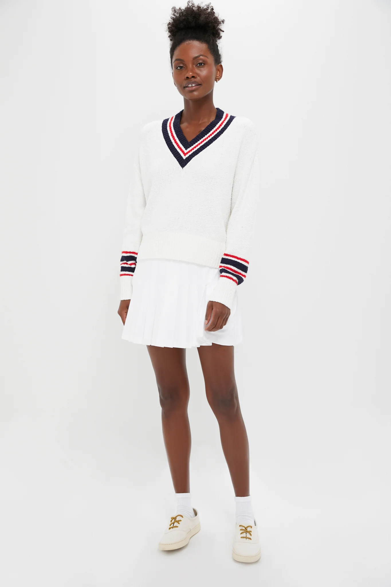Americana Boucle Elizabeth Sweater - Image 7