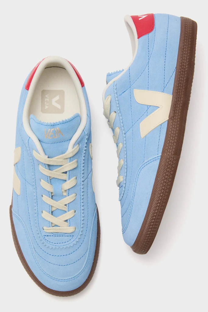 Aqua Pierre Bark Suede Panenka Sneakers - Image 5
