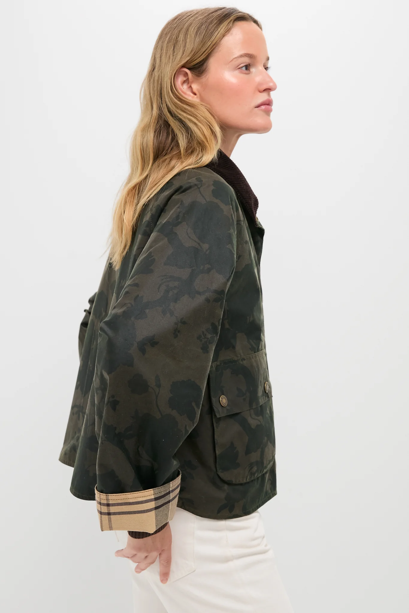 Archive Olive Barbour x Tuckernuck Beverly Wax Jacket - Image 4