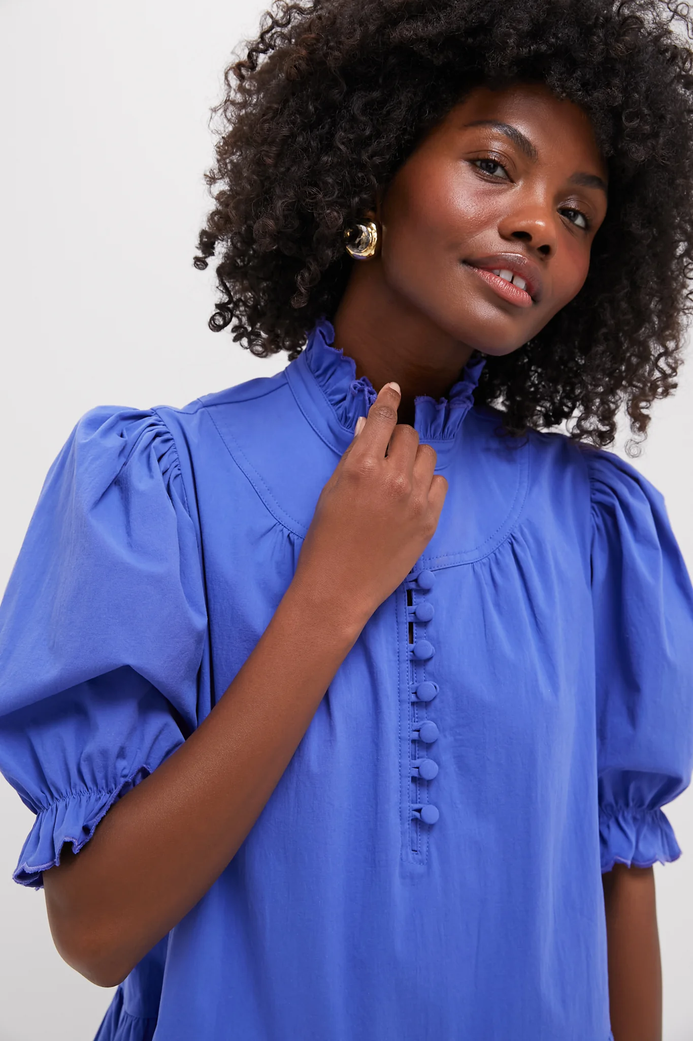 Azure Blue Selena Mini Dress - Image 5