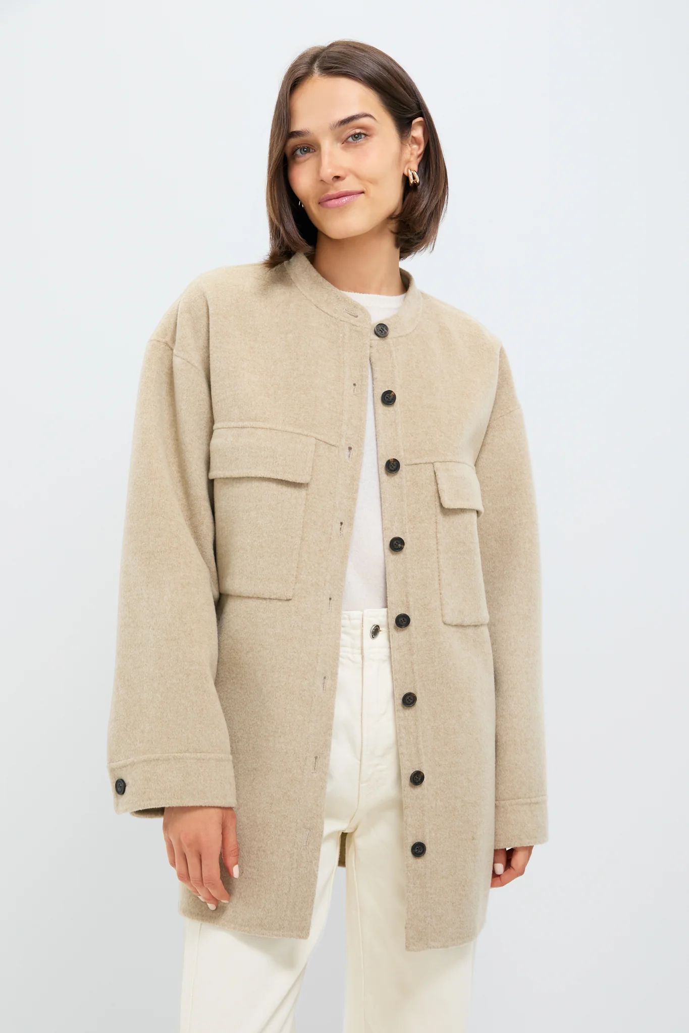 Beige Chine Florian Coat