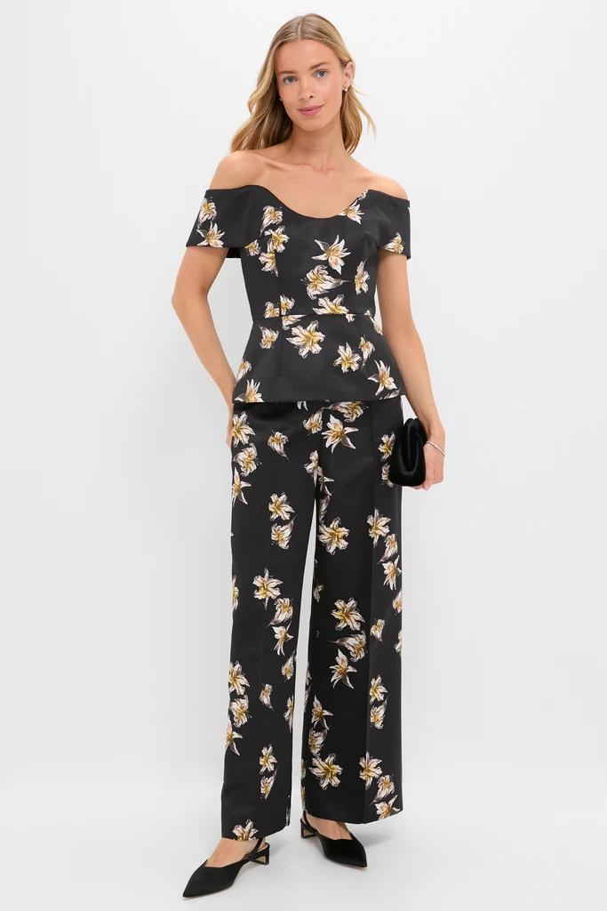 Black and Yellow Souline Top - Image 2