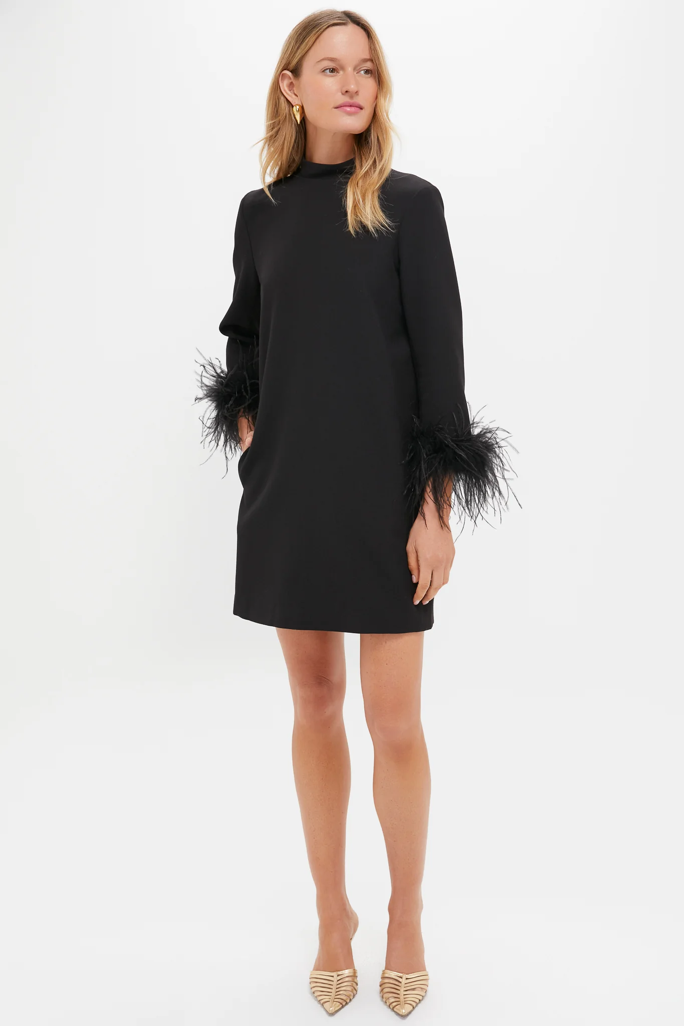 Black Feather Mod Ellie Dress - Image 6
