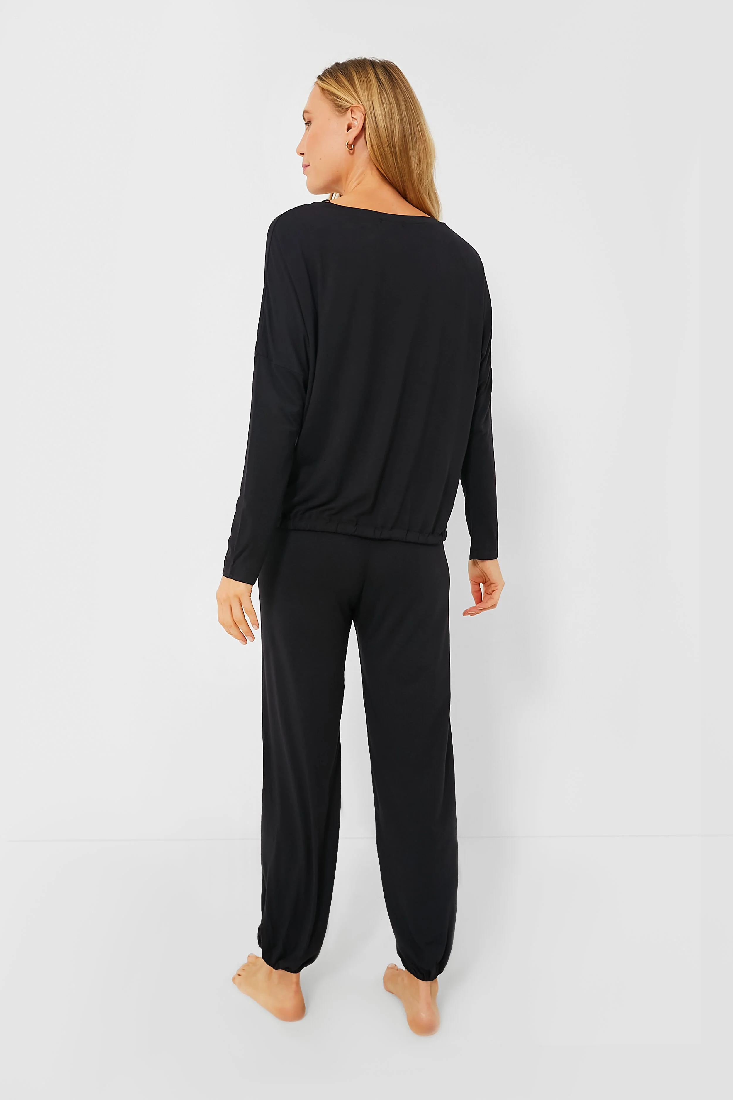 Black Gisele Slouchy PJ Set - Image 4