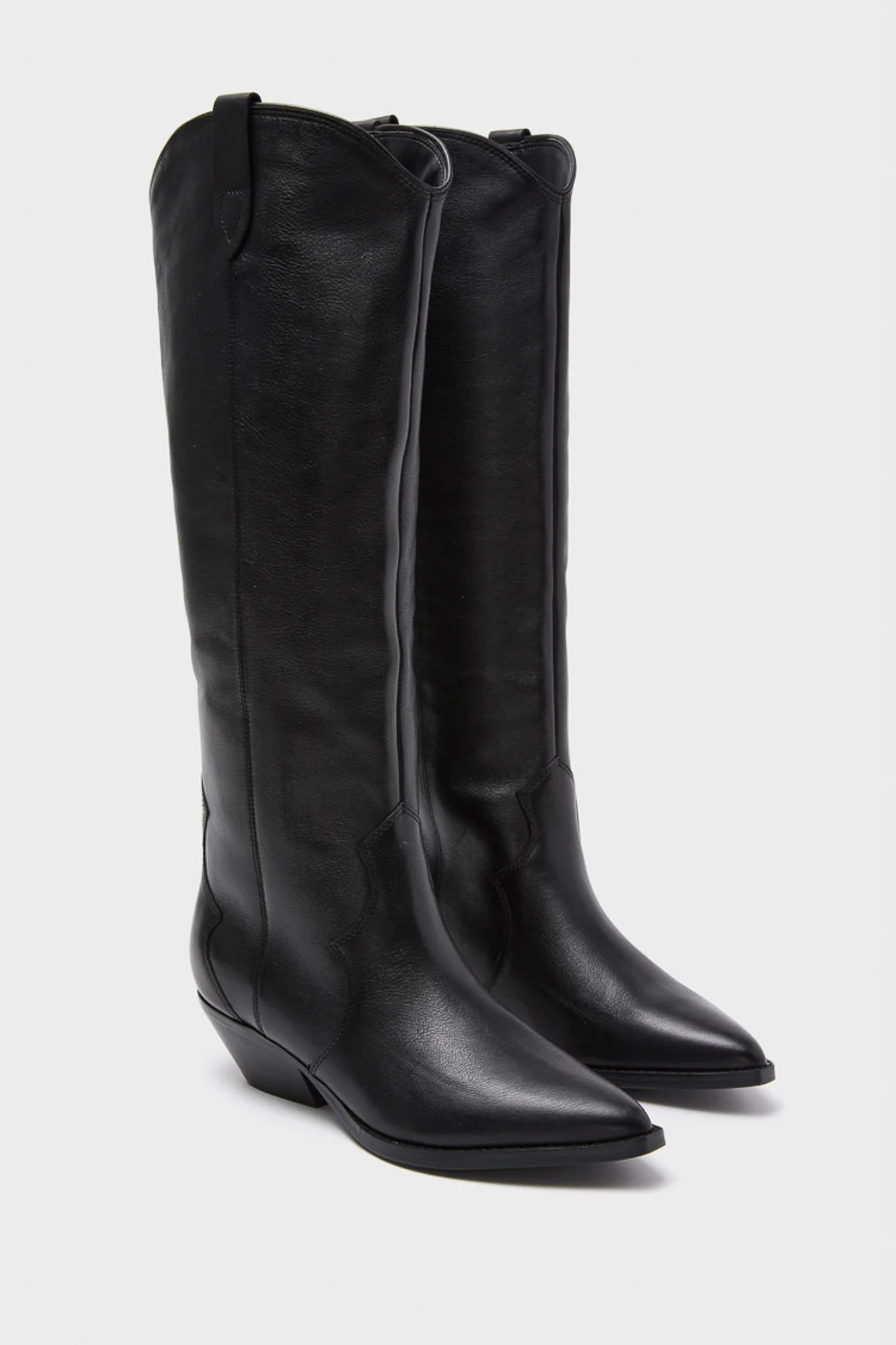 Black Leather Ander Boots - Image 4
