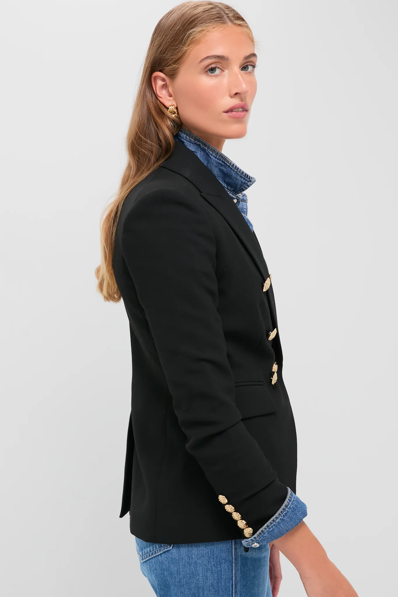 Black Miller Dickey Jacket - Image 3