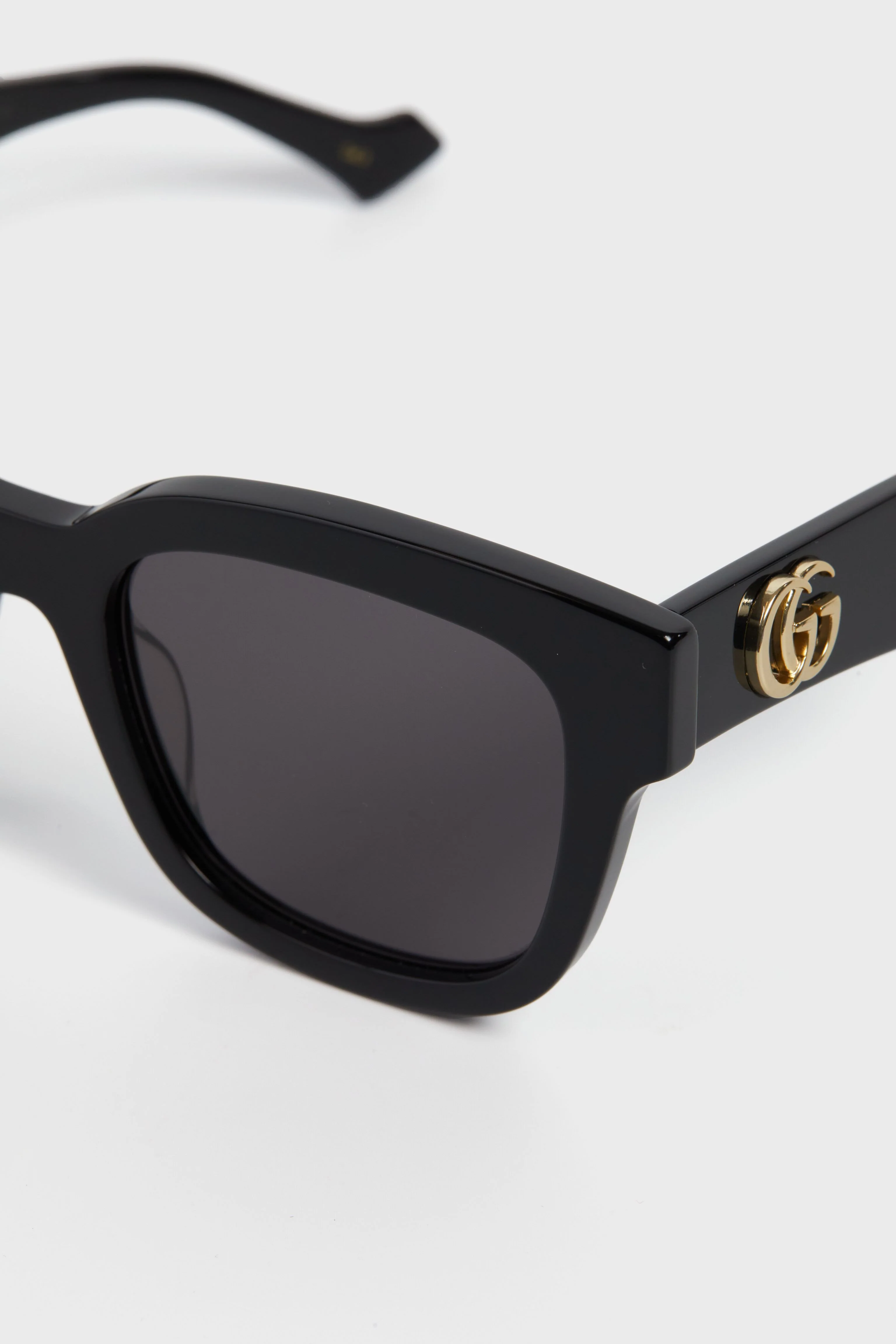 Black Square Frame Sunglasses - Image 6