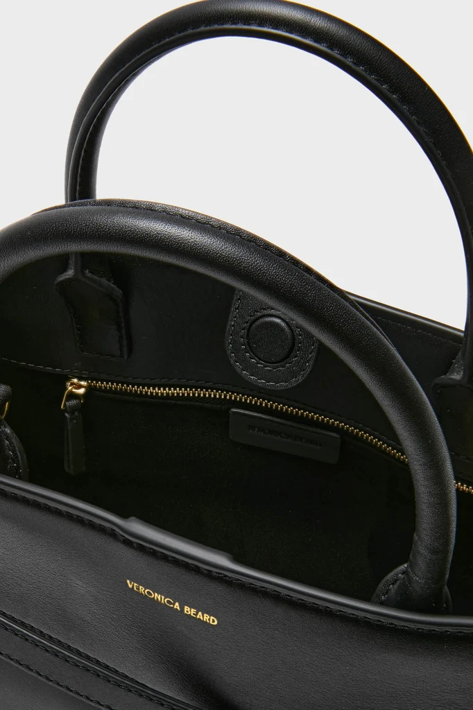 Black Veronica Beard Dash Bag - Image 4