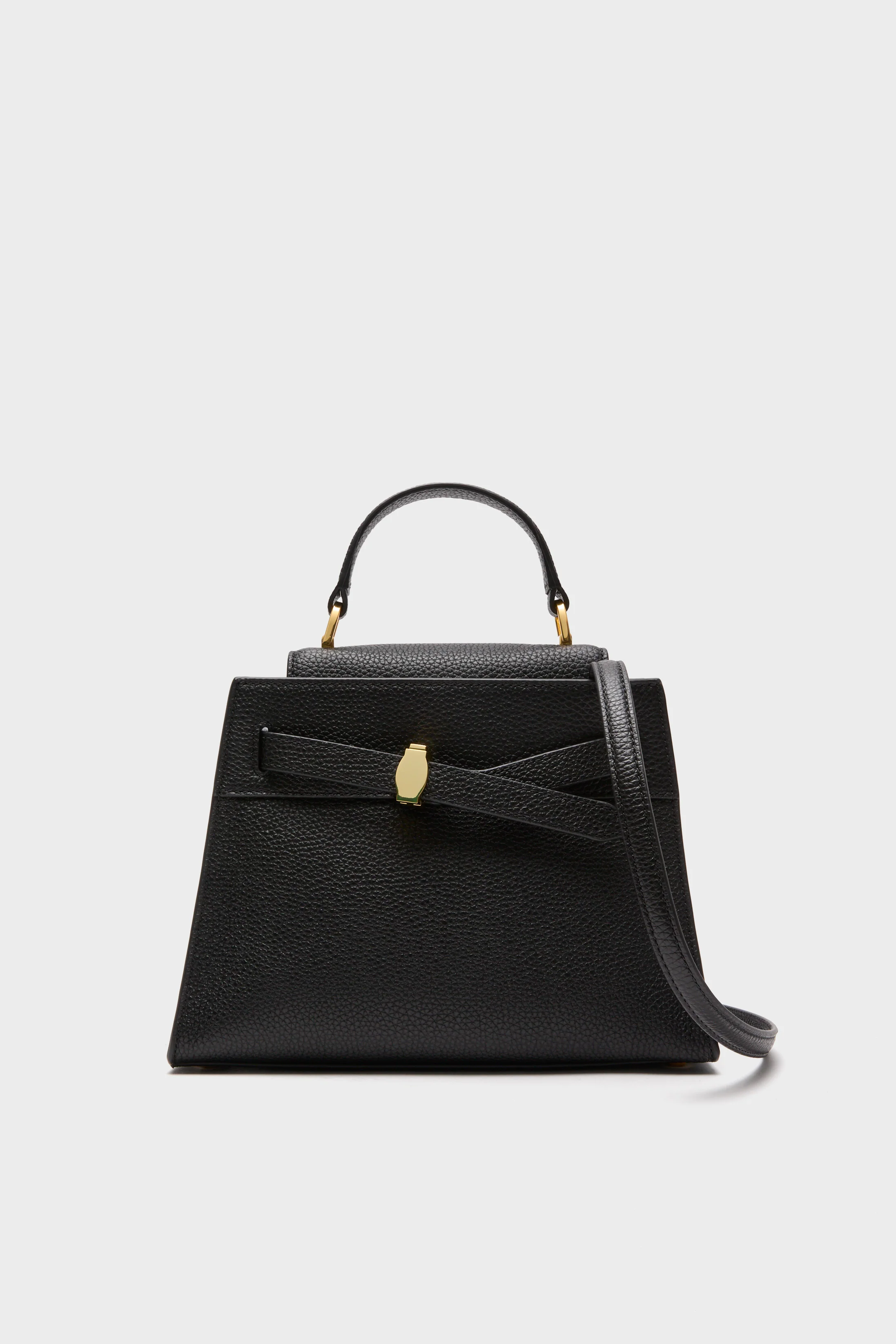 Black Veronica Beard Dash Top Handle