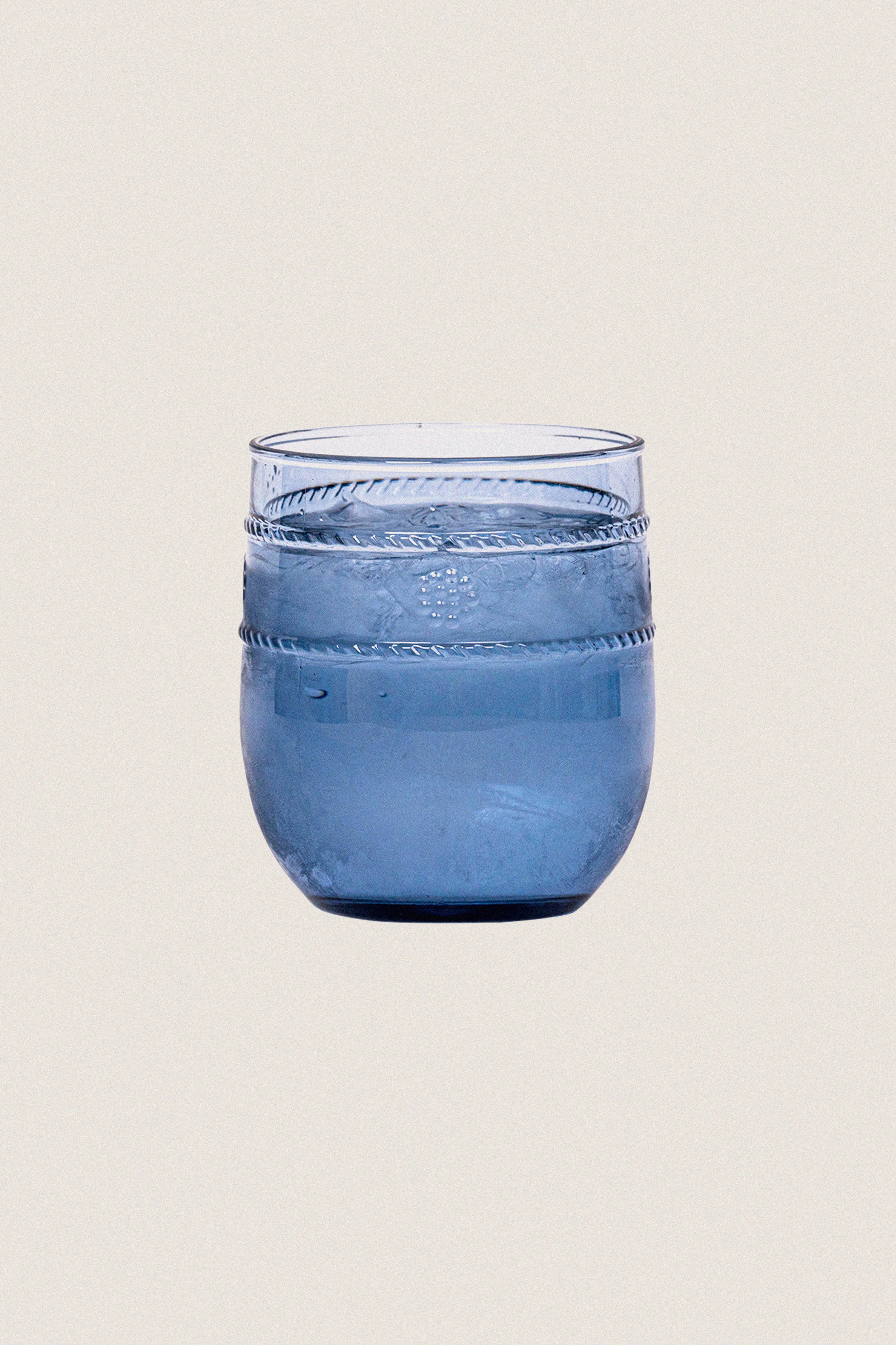 Blue Isabella Acrylic Small Tumbler Set of 4 - Image 4