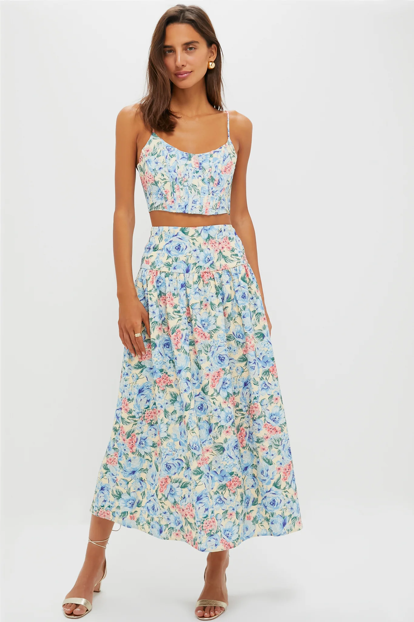 Blue Multi Maxi Skirt - Image 6