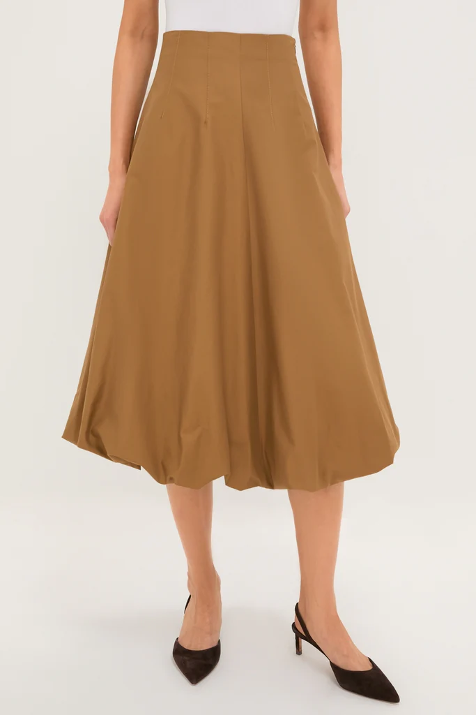 British Khaki Full Intentions Skirt