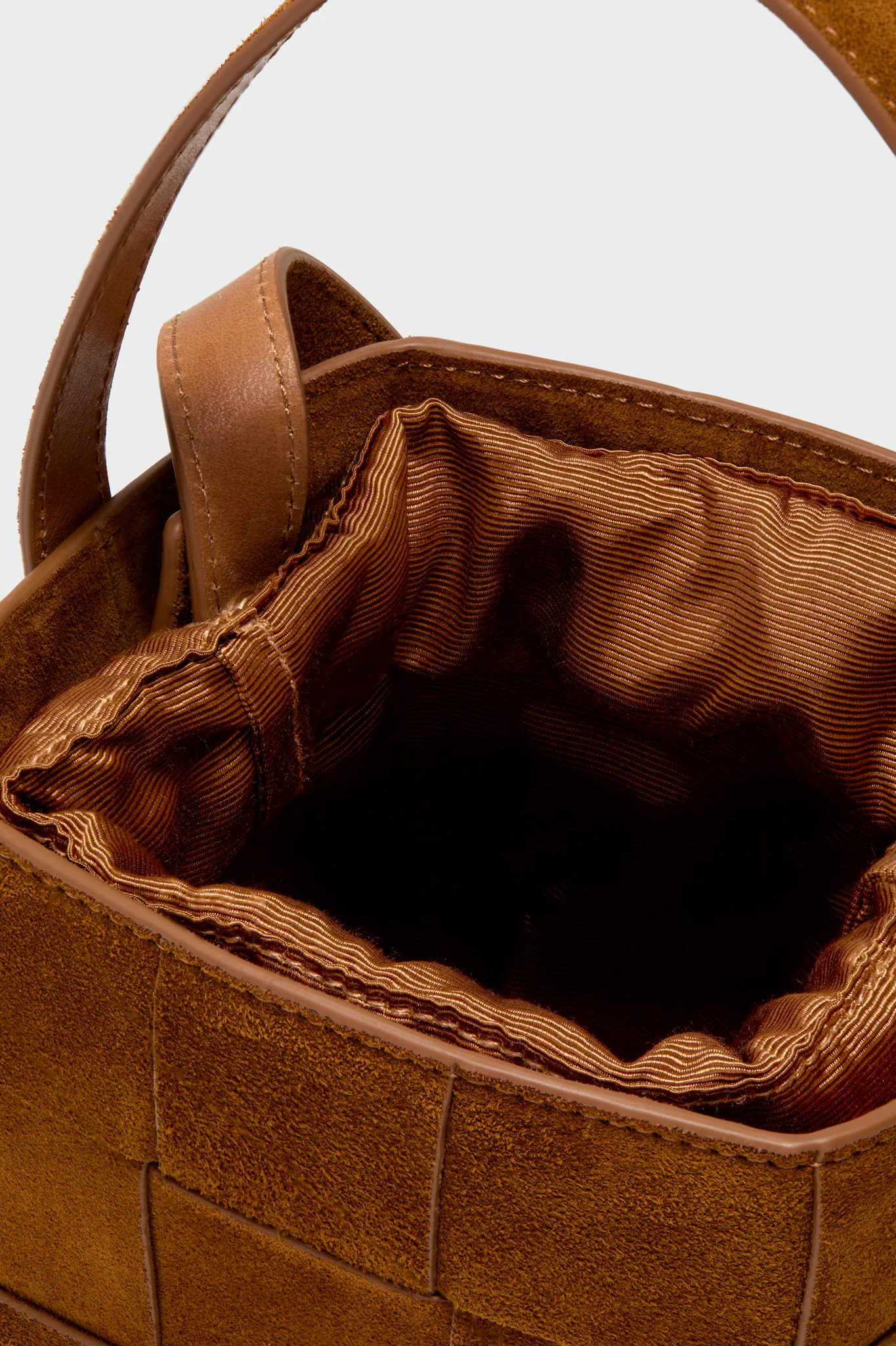 Cacao Laith Woven Top Handle Bag - Image 7