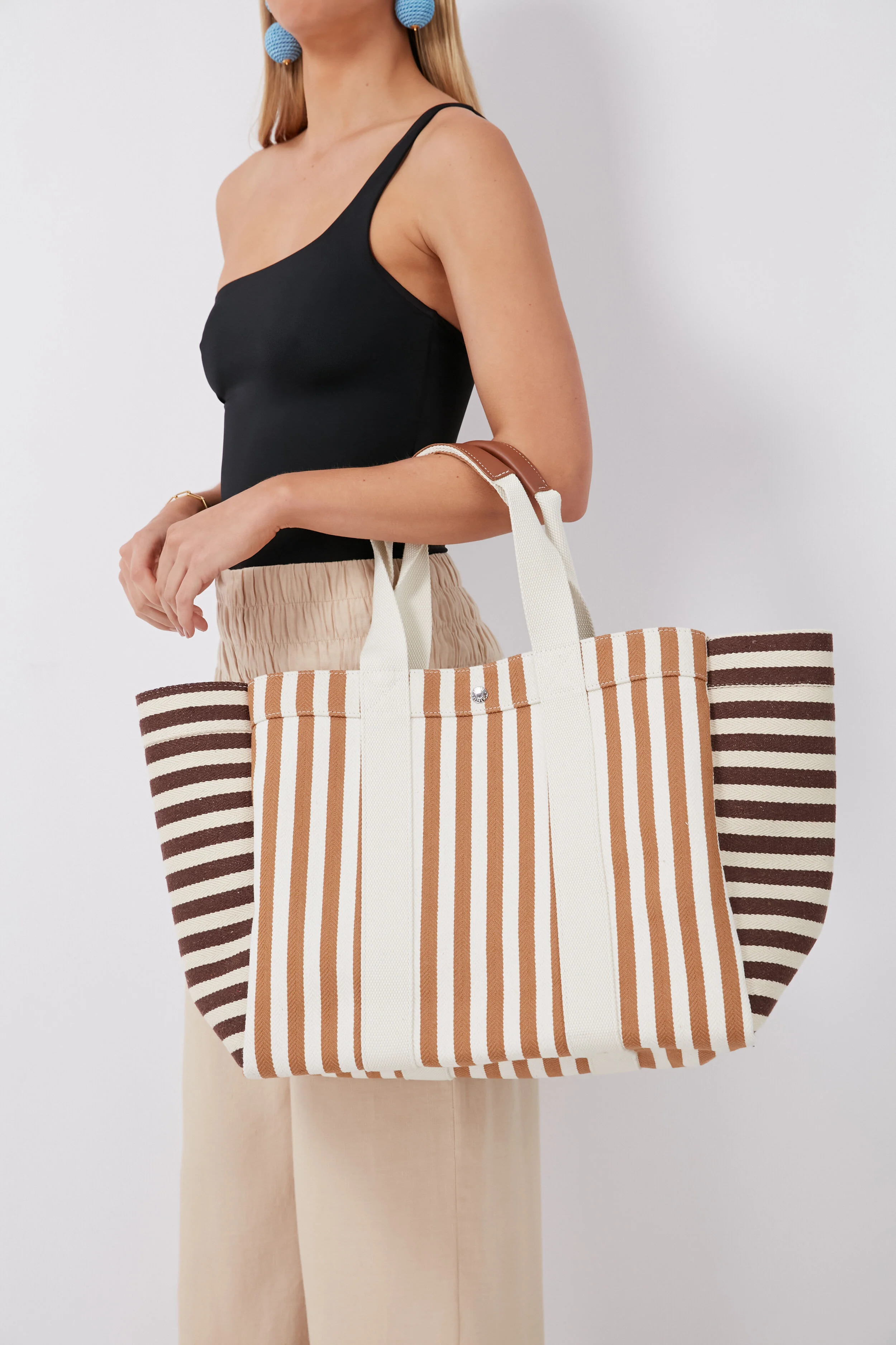 Camel and Brown Parcours L Palais Royal Tote - Image 3