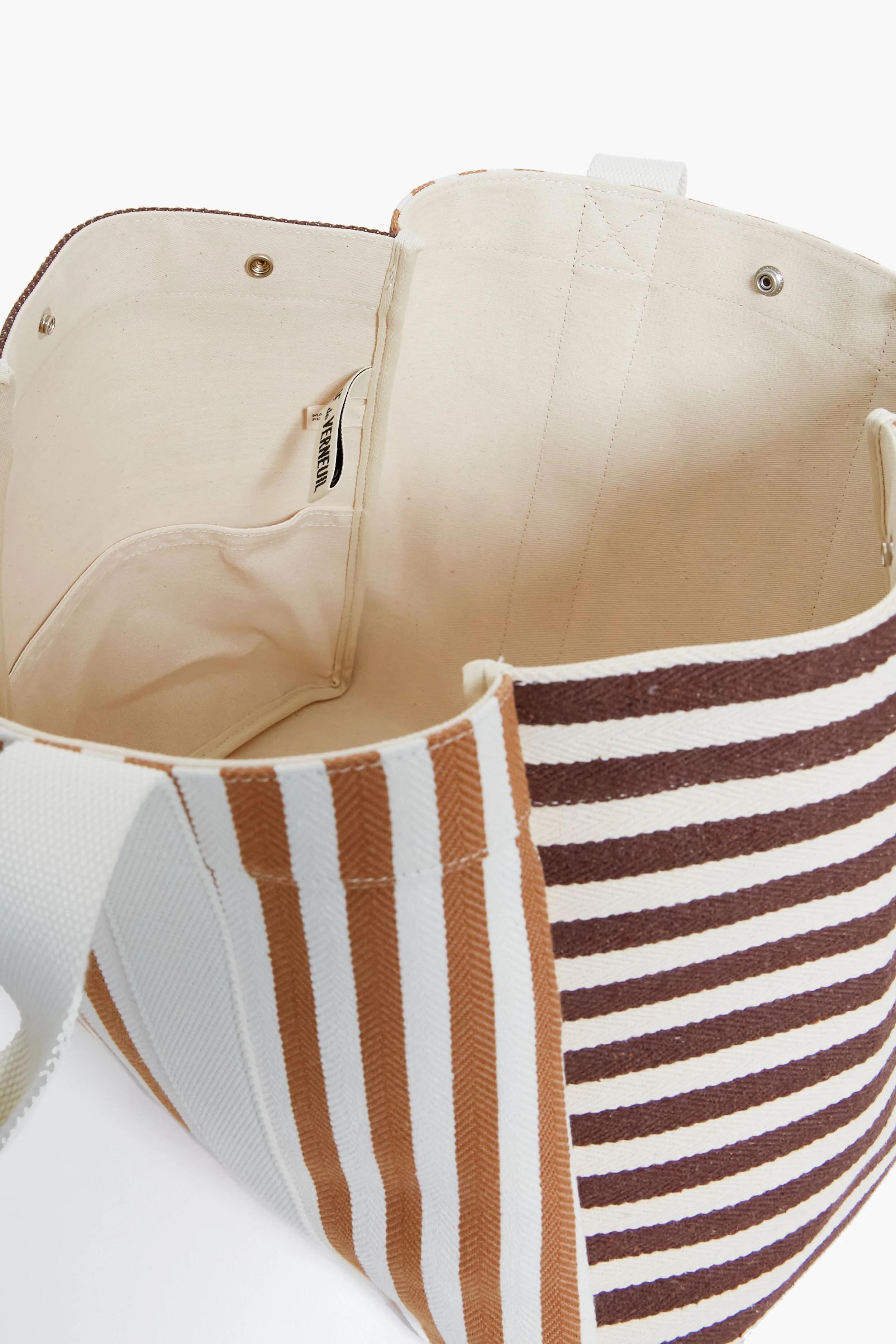 Camel and Brown Parcours L Palais Royal Tote - Image 5