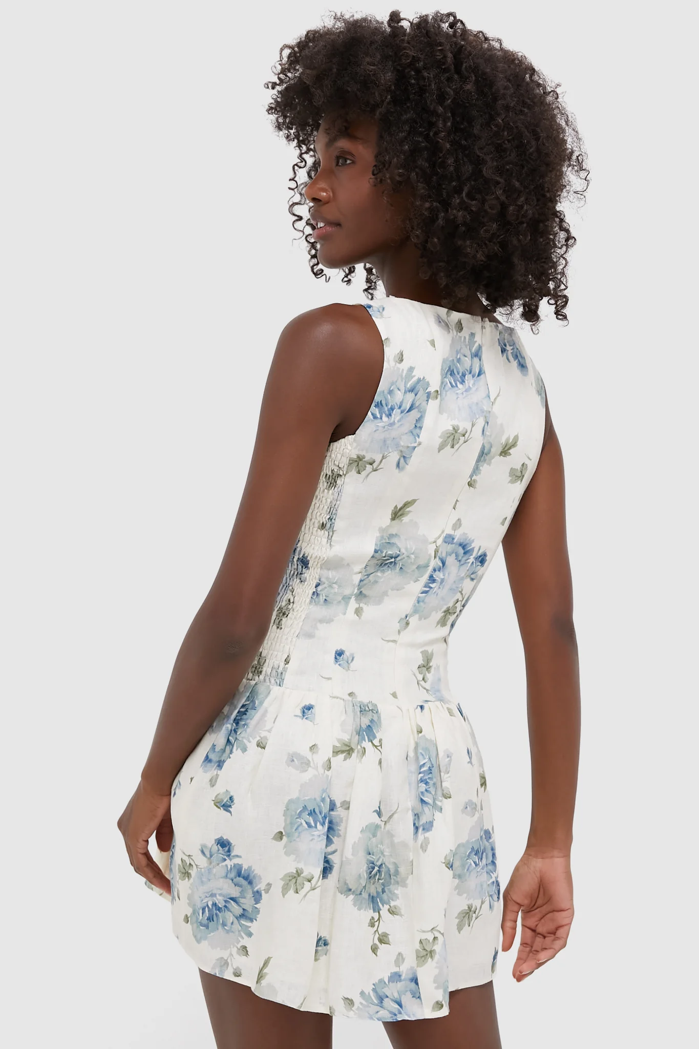 Cecile Floral Blair Mini Dress - Image 4