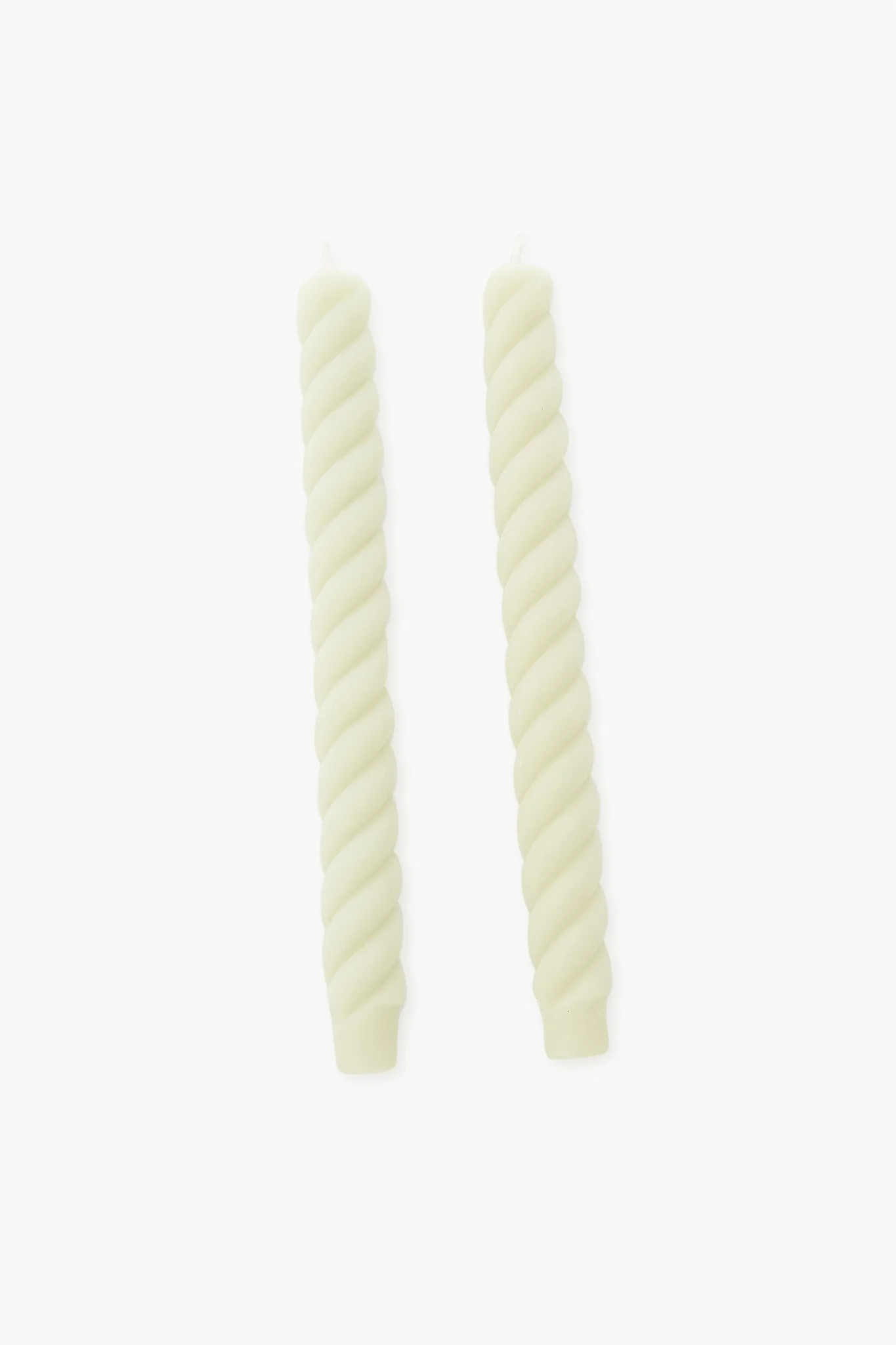 Celadon Rope Tapers Pair - Image 2