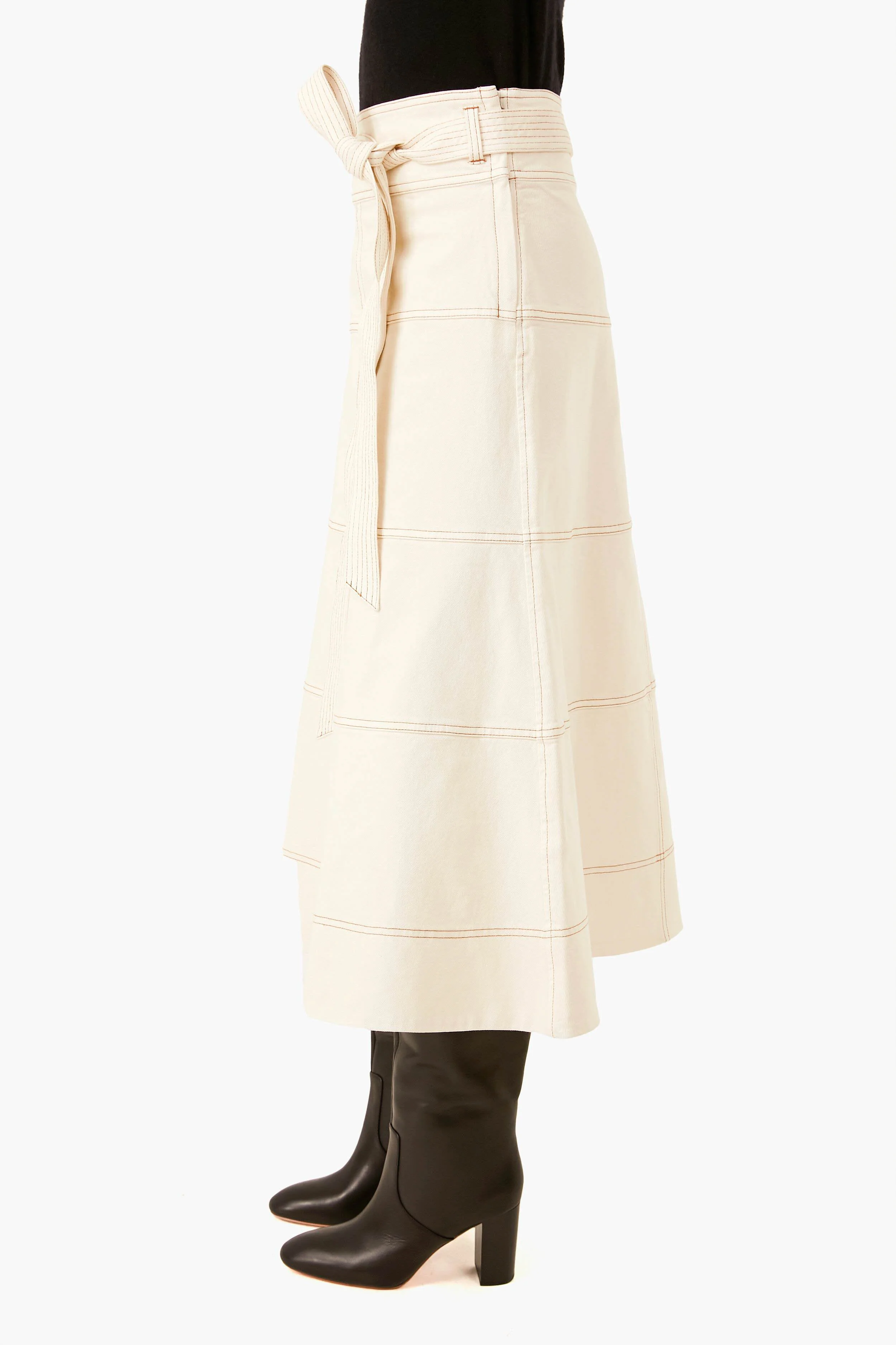 Chalk Hudson Skirt - Image 3