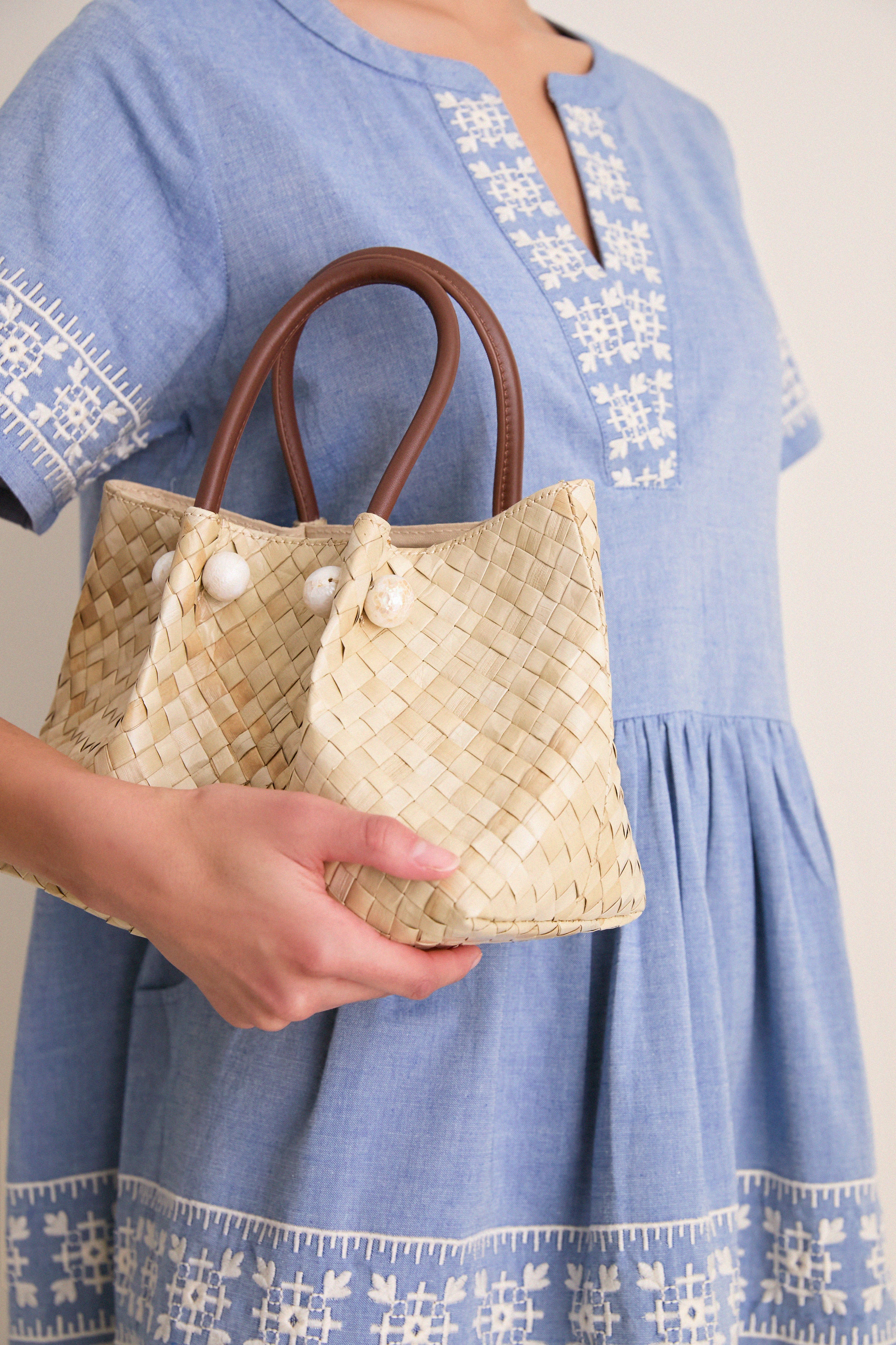 Chocolate Petite Simone Bag - Image 2