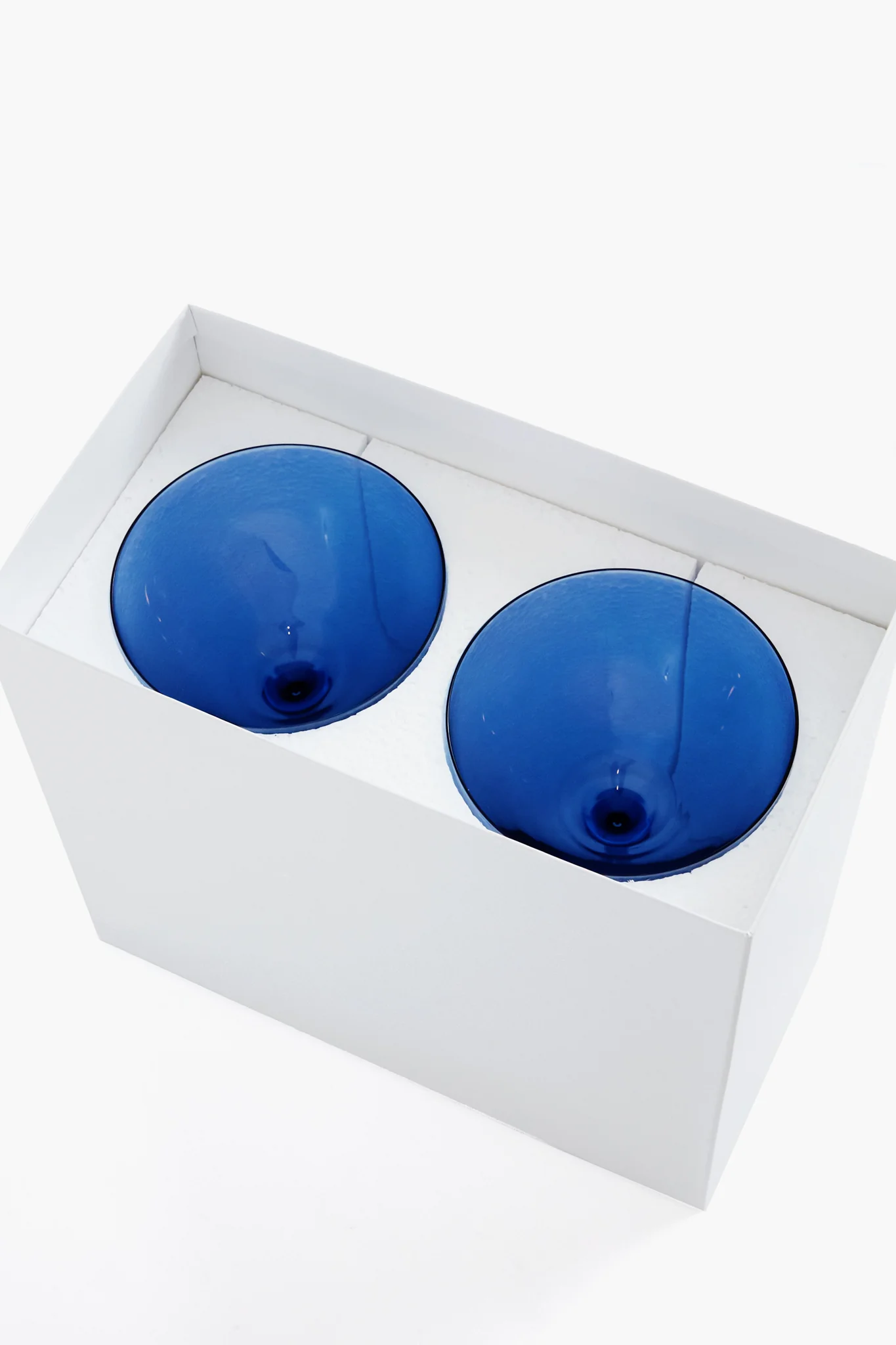 Cobalt Blue Martini Glasses Set of 2 - Image 4