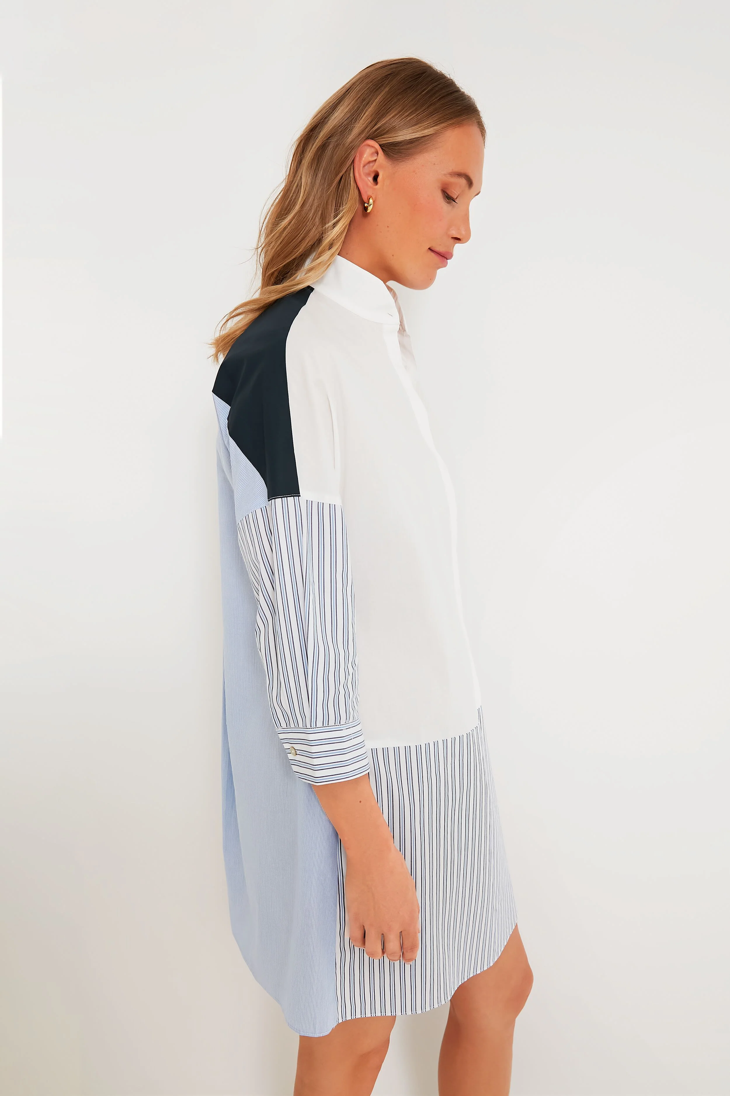 Colorblock Burnell Shirt Dress - Image 3