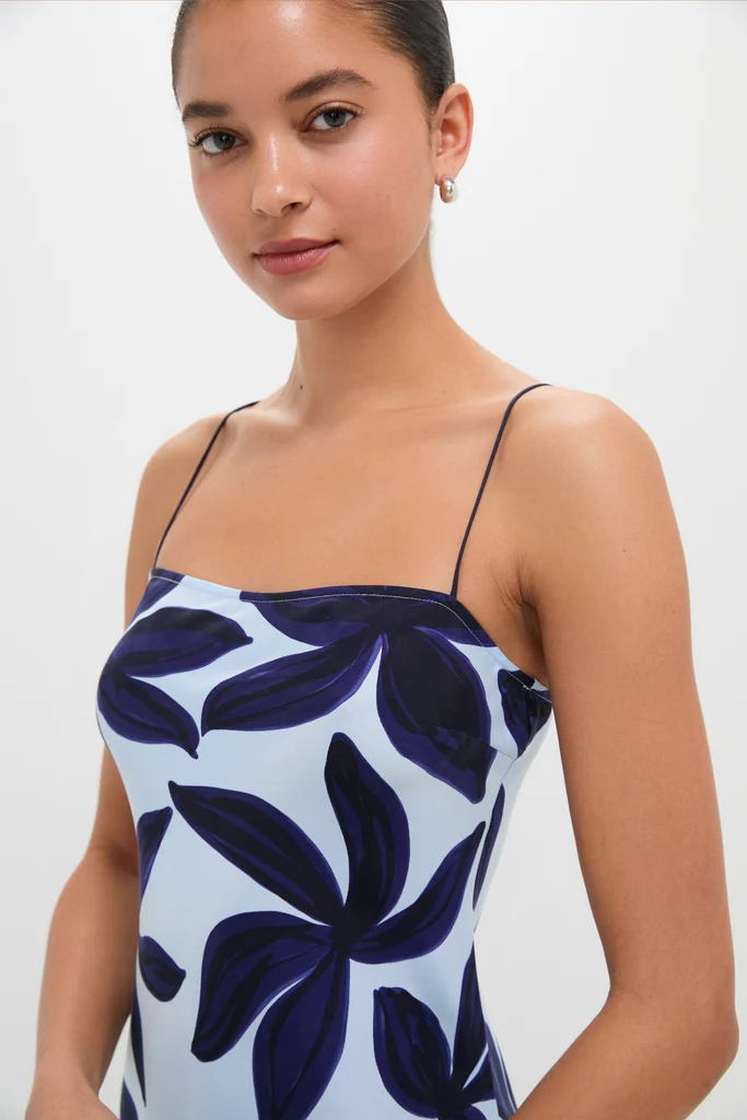 Corfu Cupro Slip Dress - Image 5