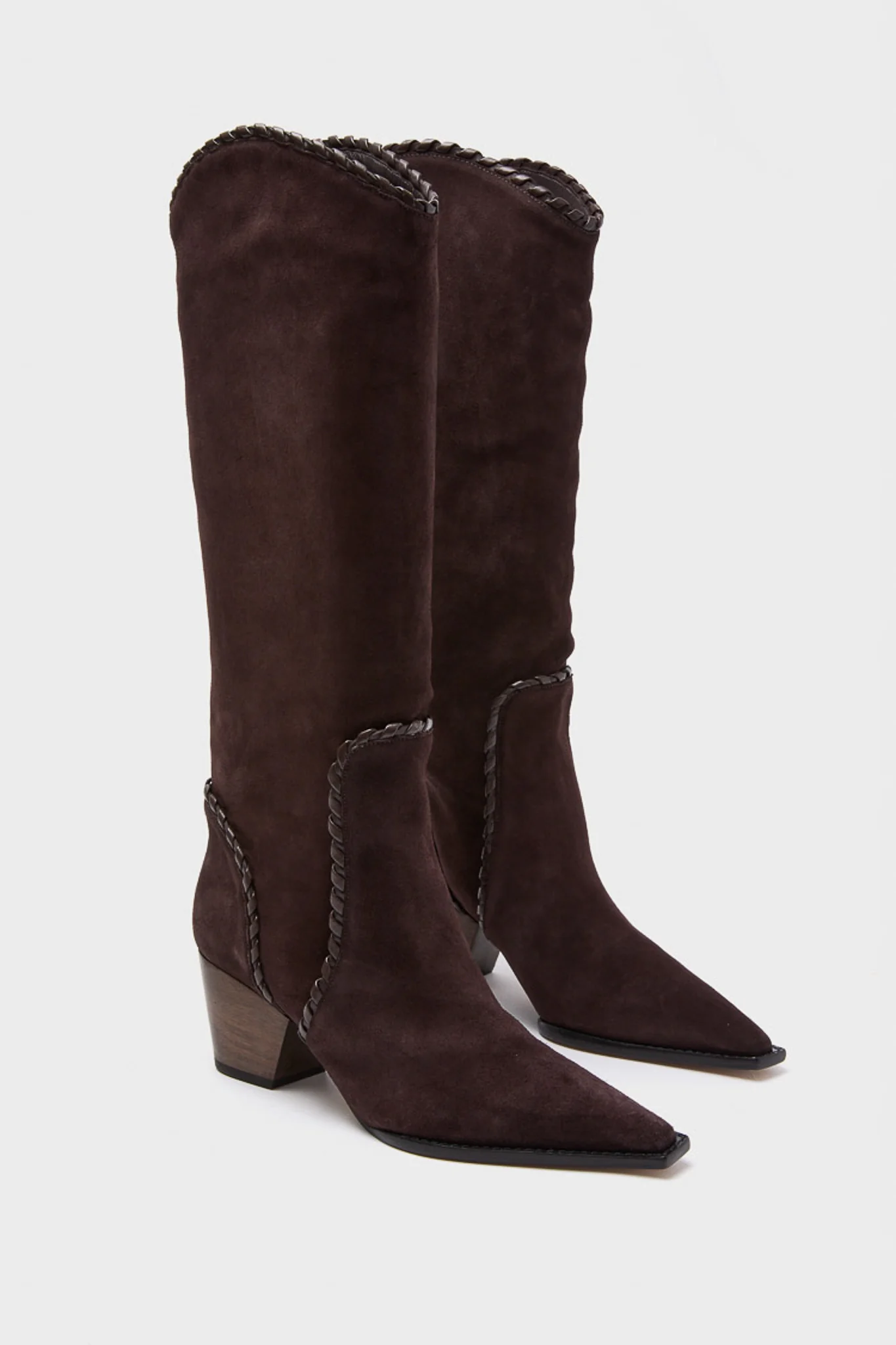 Dark Brown Victoria 60 Saddle Boots - Image 4