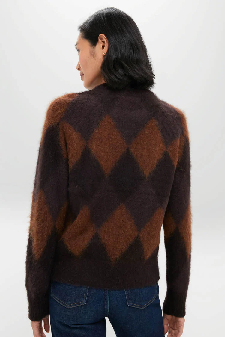 Deep Plum Bronco and Dark Umber Ezra Sweater - Image 4