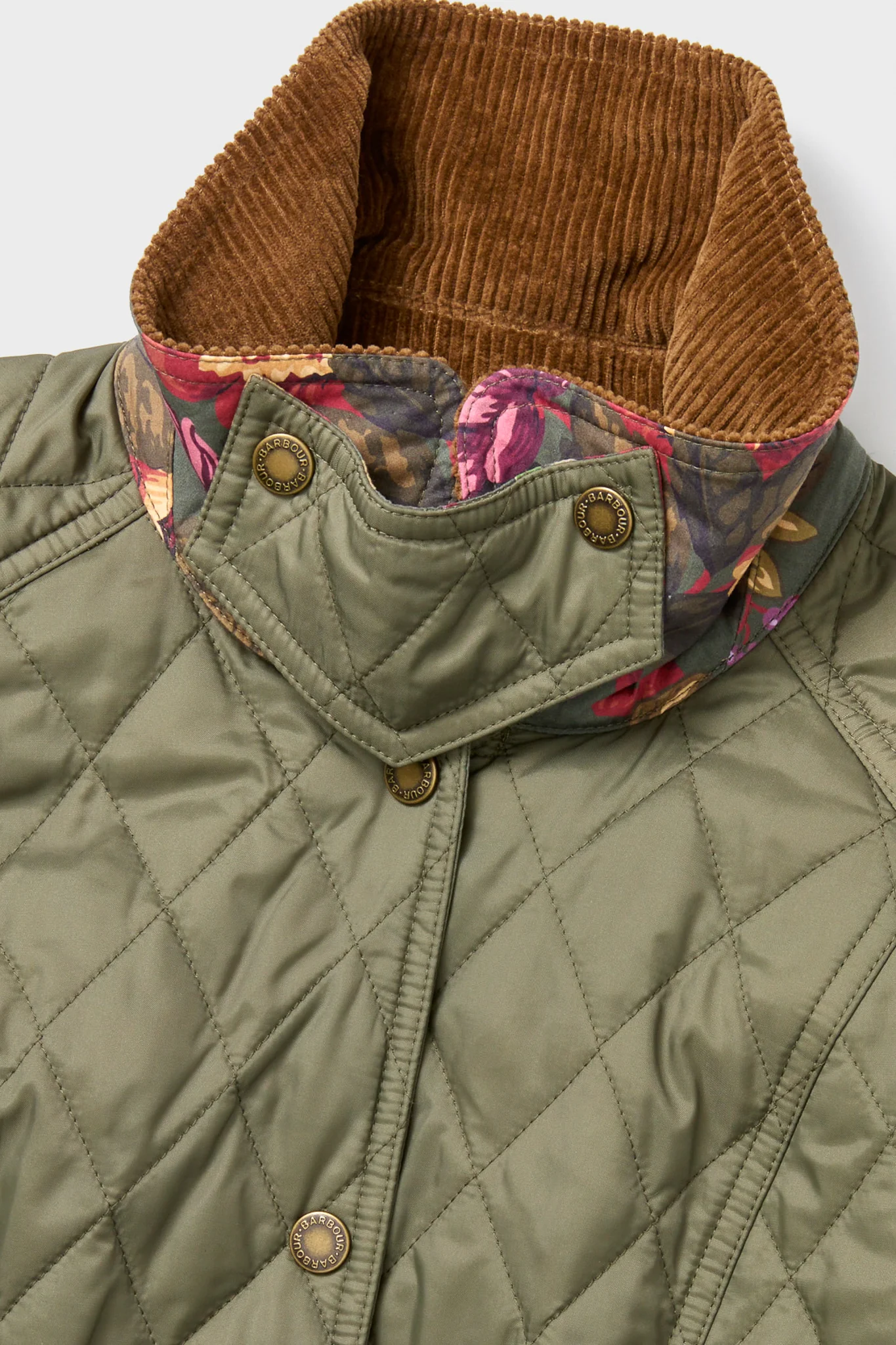Dusty Khaki Barbour x Tuckernuck Lainey Quilt - Image 6