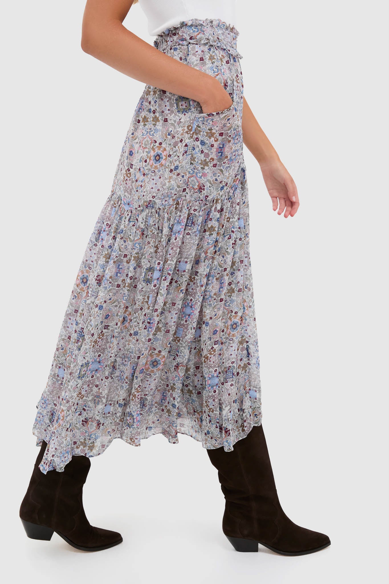 Ecru Besma Skirt - Image 4