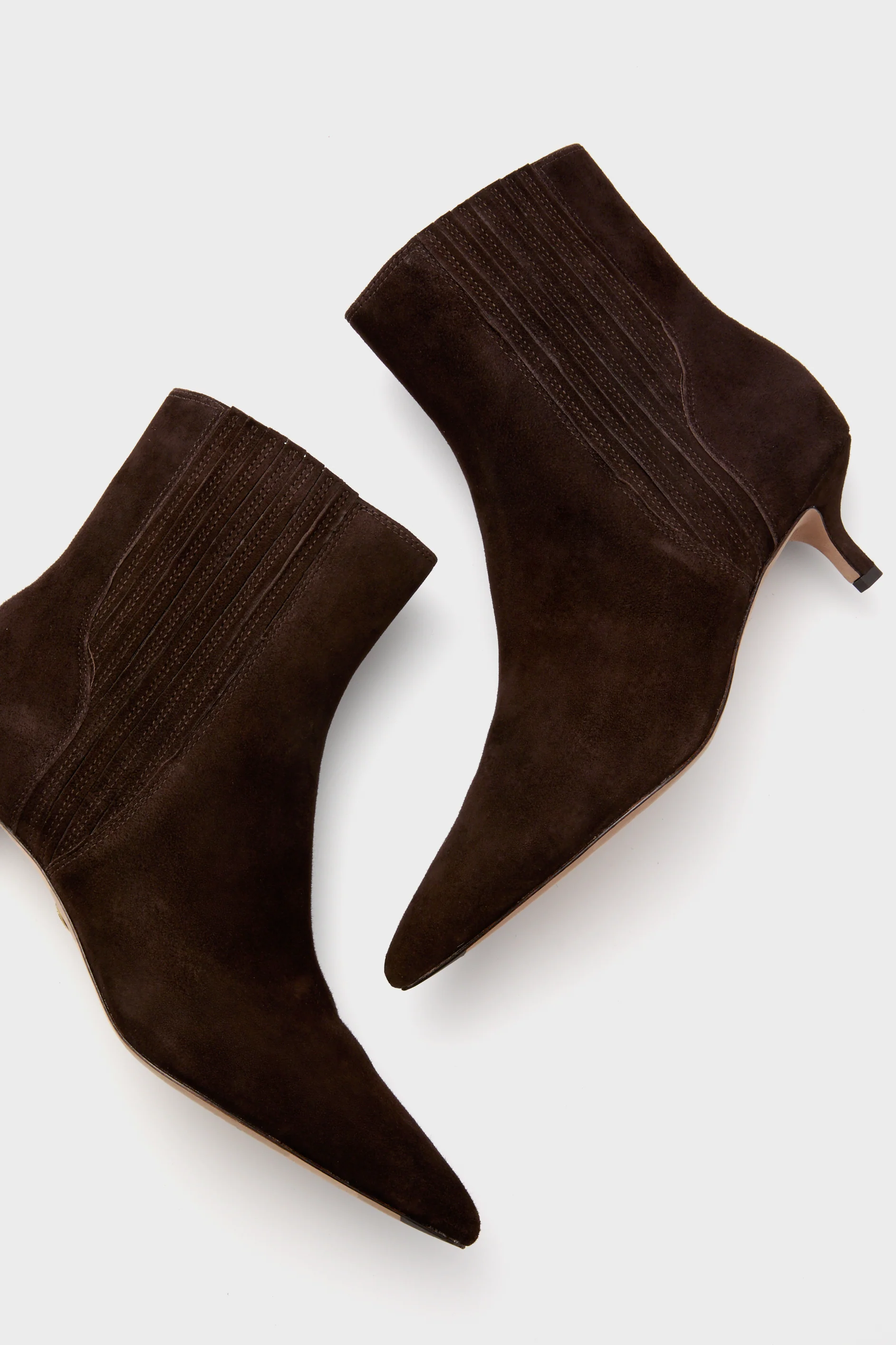Espresso Lisa 45 Suede Boots - Image 5