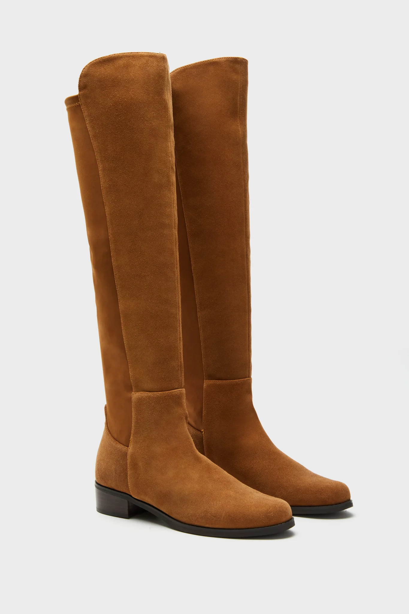Exclusive Camel Suede Waterproof Velma Boots - Image 4