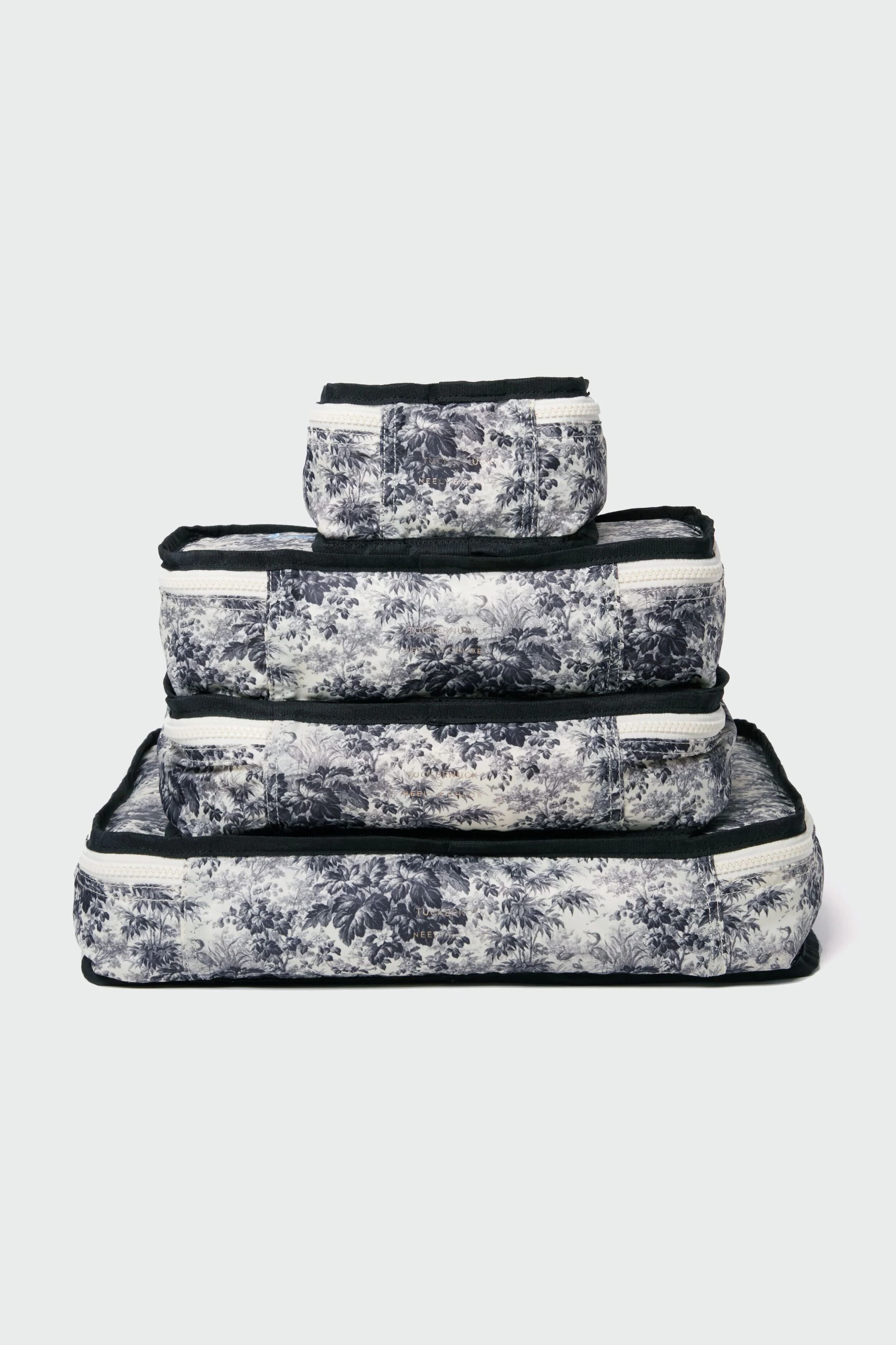 Noir Cypress Toile Packing Cubes - Image 5