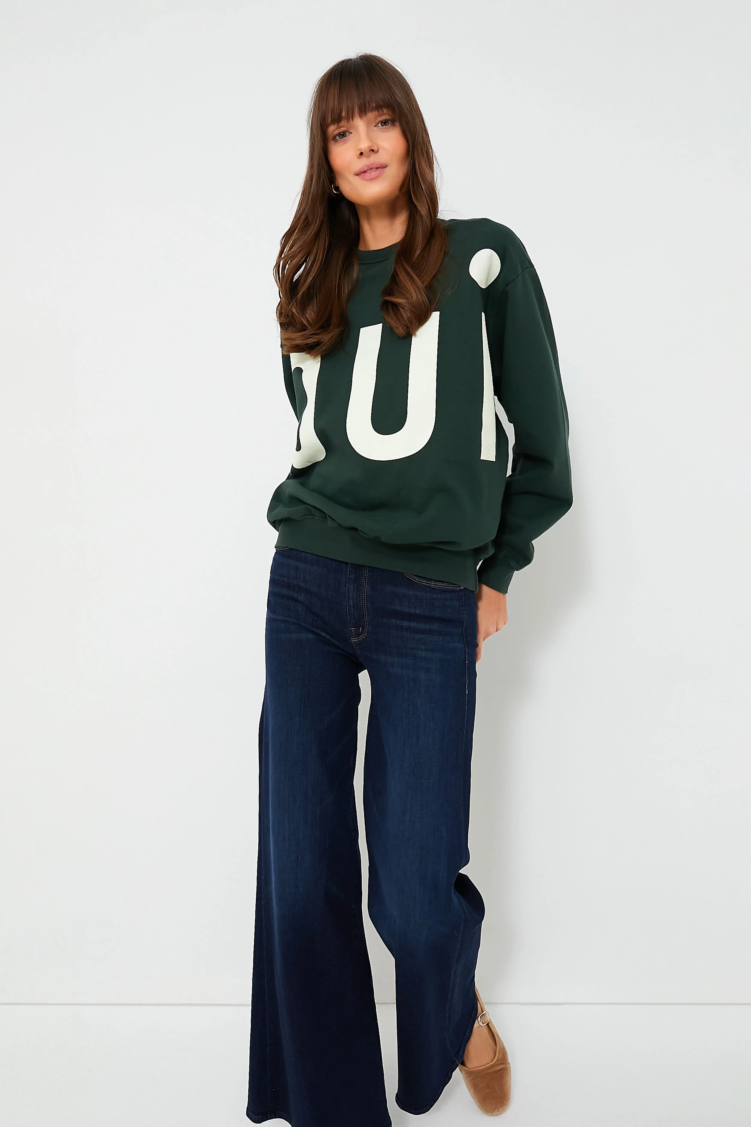 Forest Oversized Oui Sweatshirt - Image 2