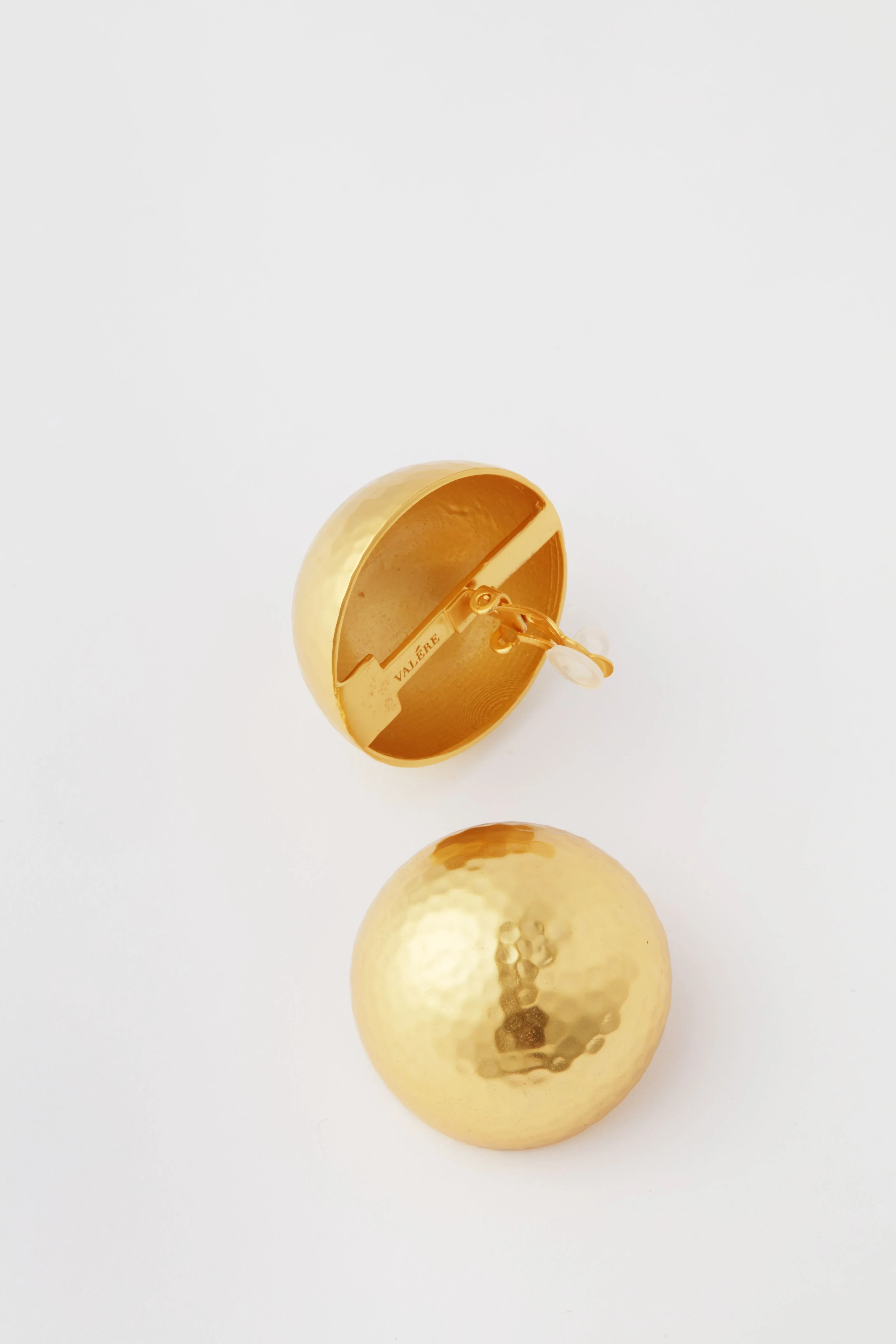 Gold Bria Clip Earrings - Image 3