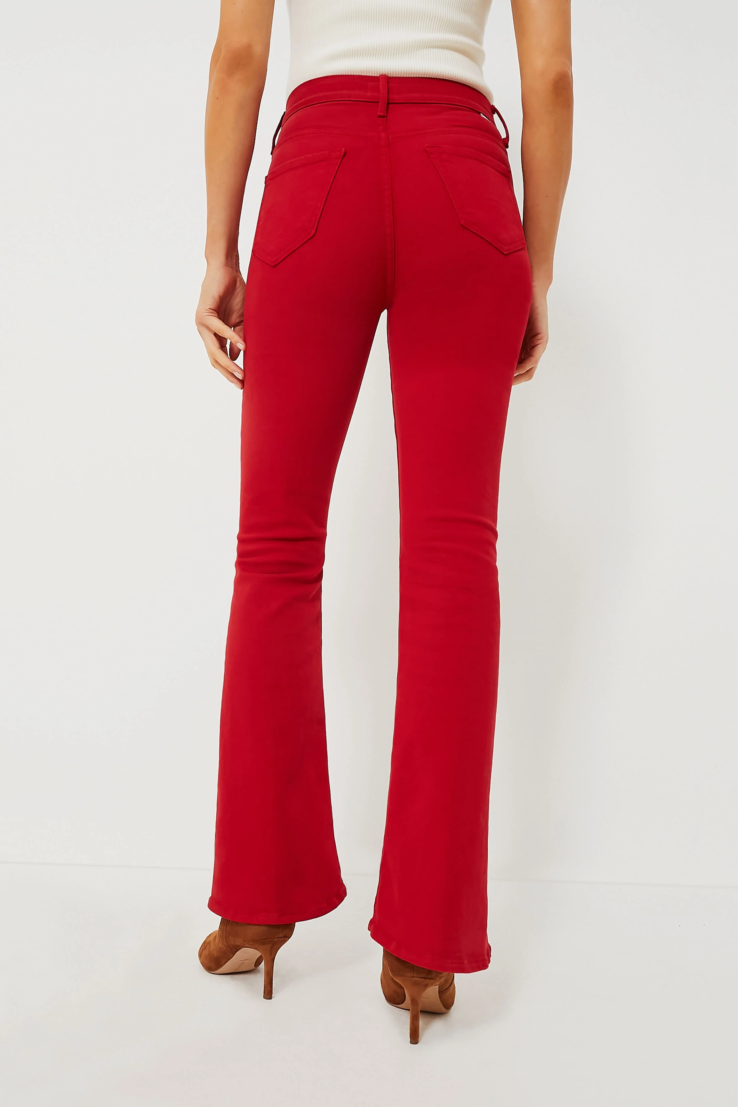 Haute Red High Waisted Weekender Skimp - Image 4