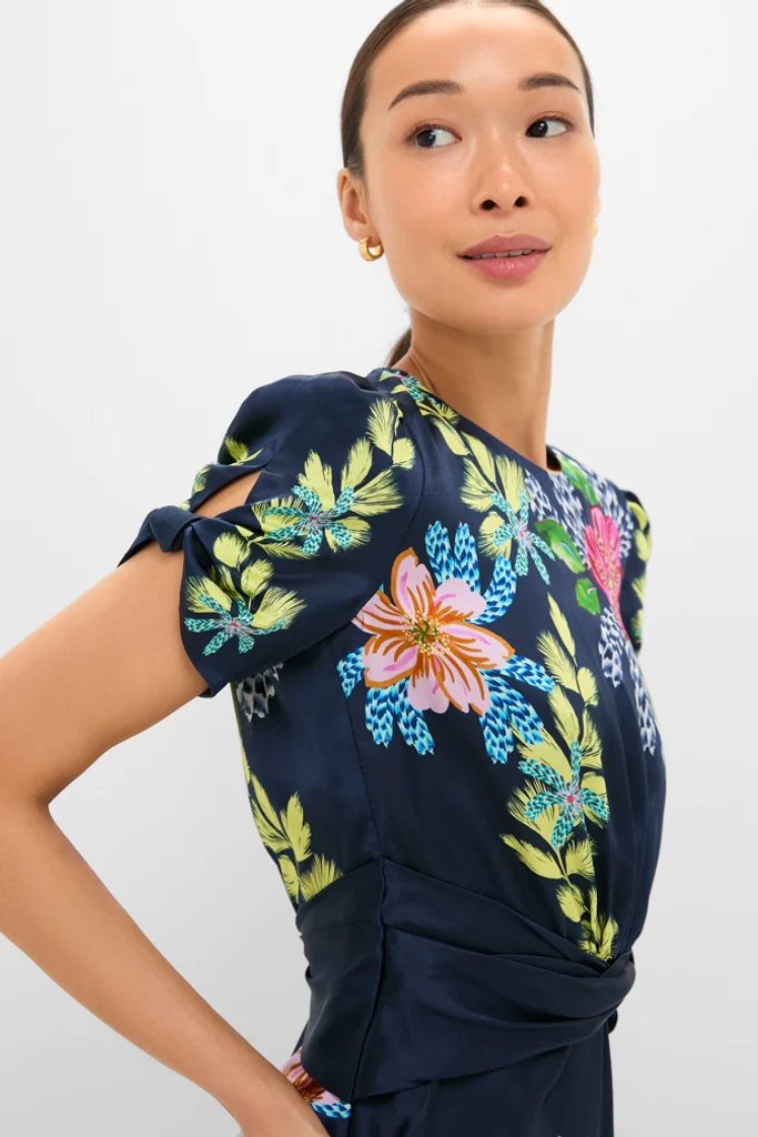 Hosta Trellis Gwen-C Midi Dress - Image 2