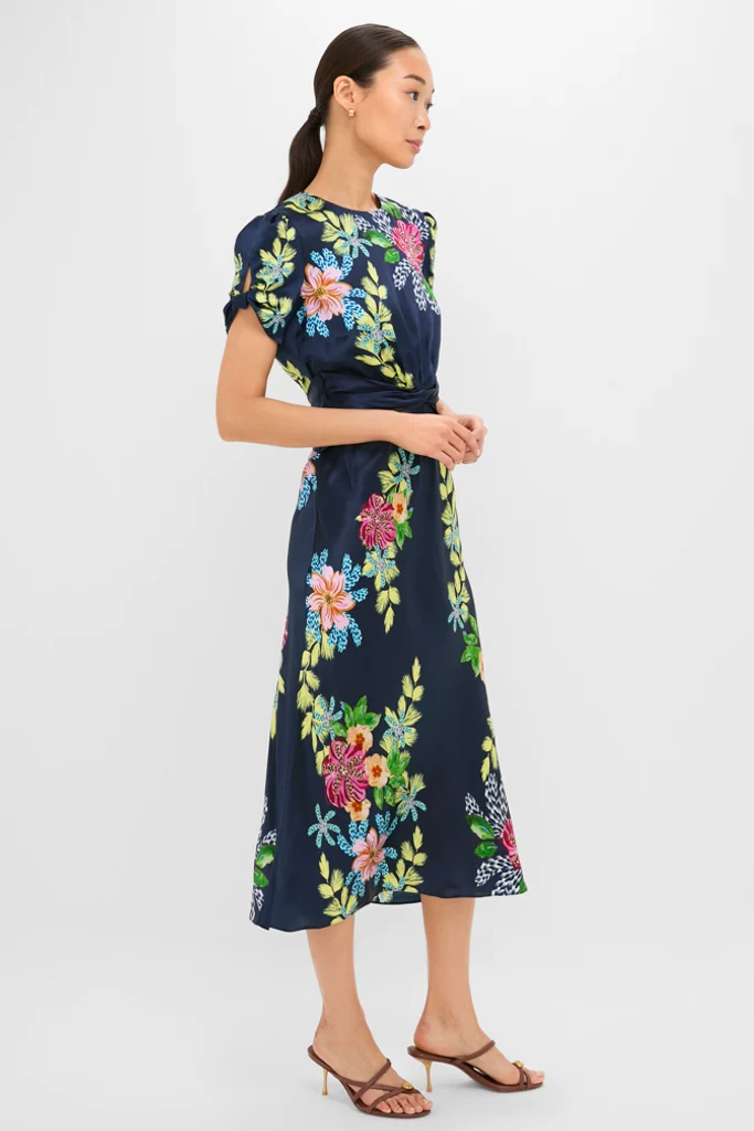 Hosta Trellis Gwen-C Midi Dress - Image 4