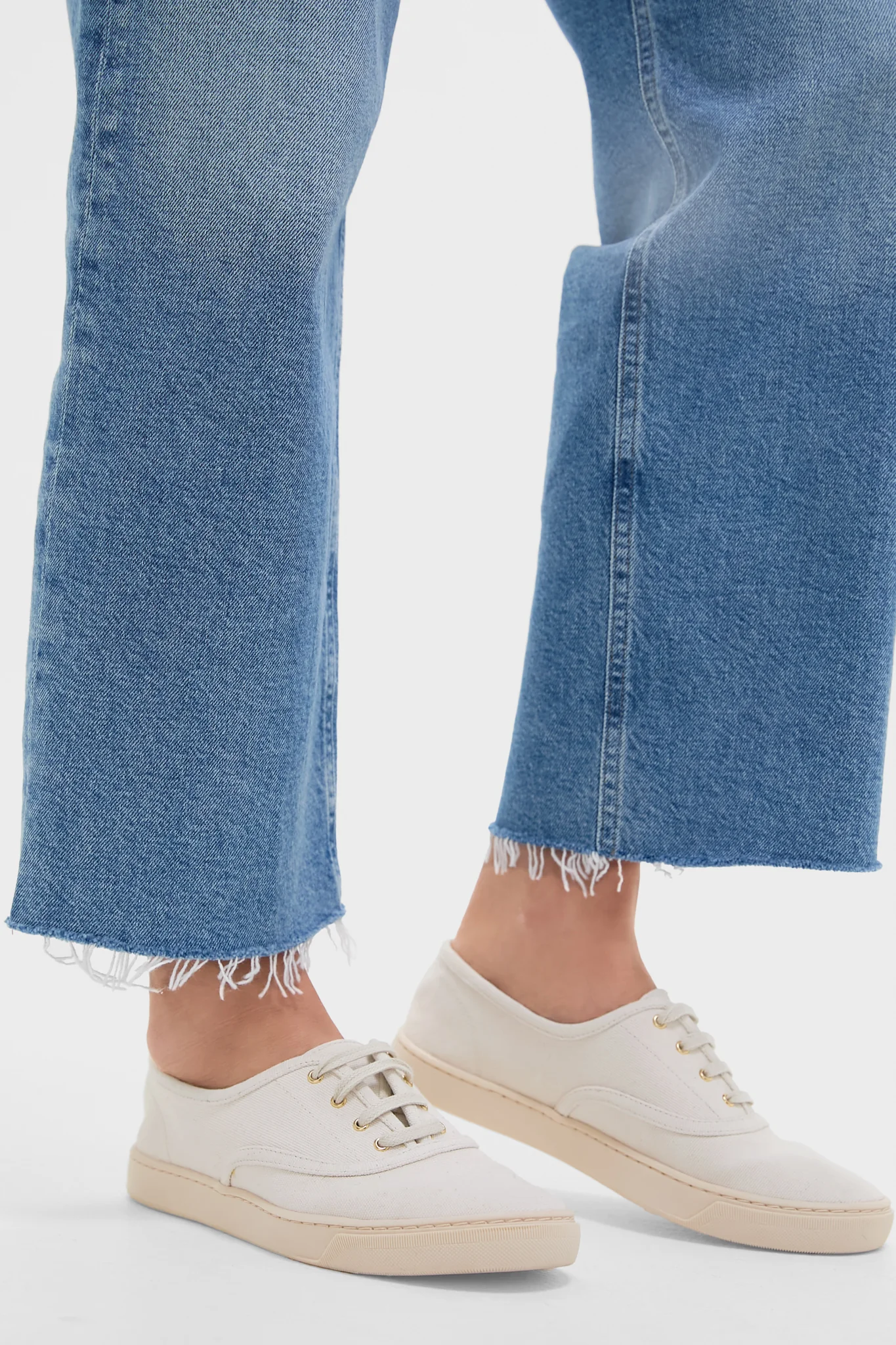 Ivory Canvas Bea Sneakers - Image 2