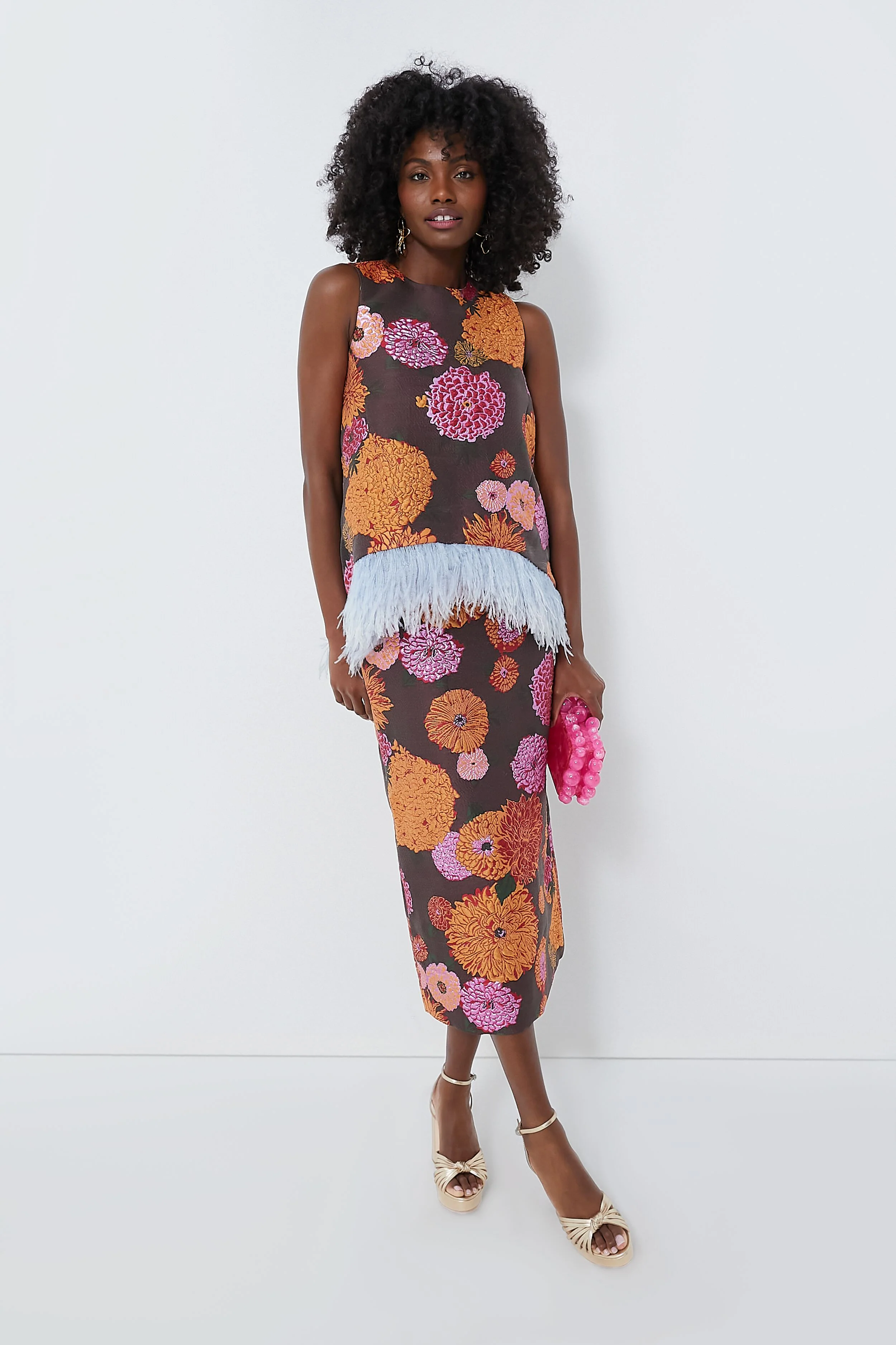 Jacquard Gyn Pencil Skirt - Image 3