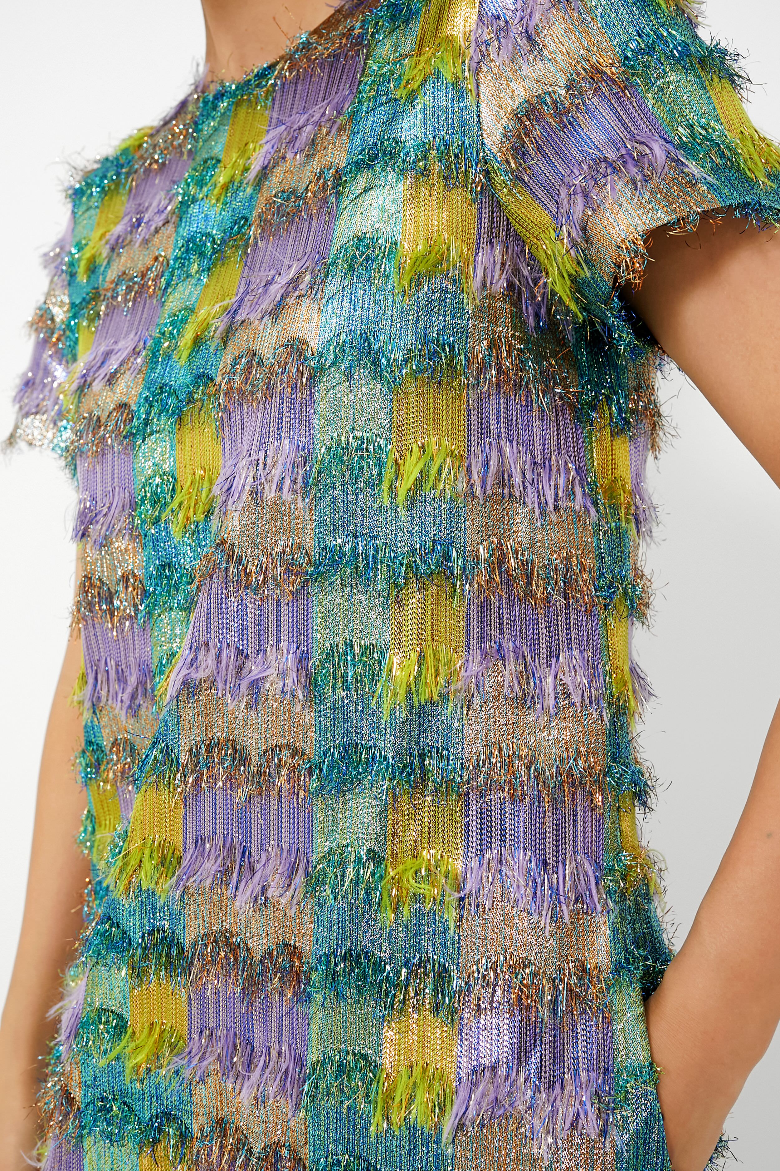 Jacquard Pharaoh Swing Dress - Image 6
