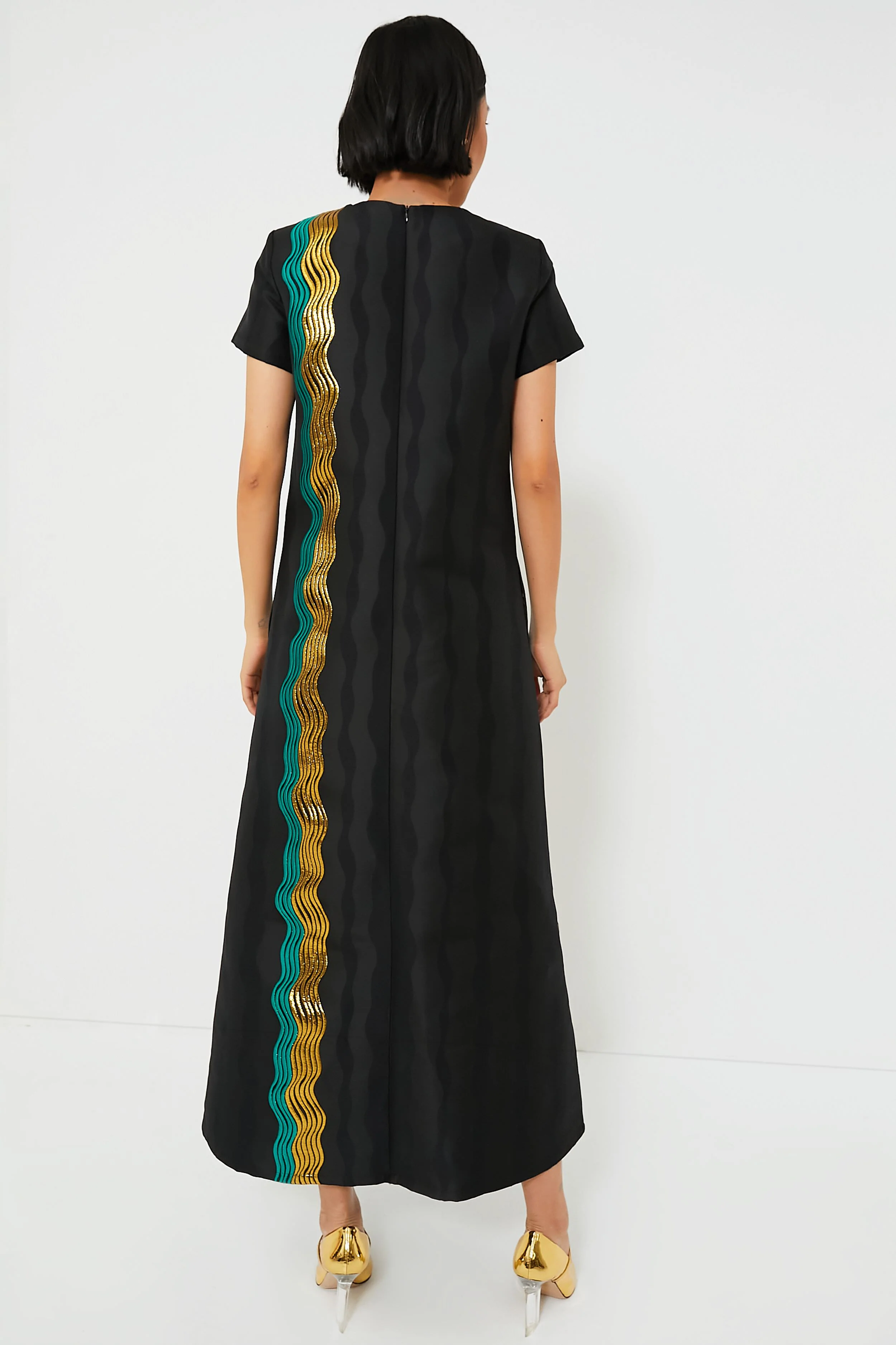 Jacquard The Nile Swing Dress - Image 4