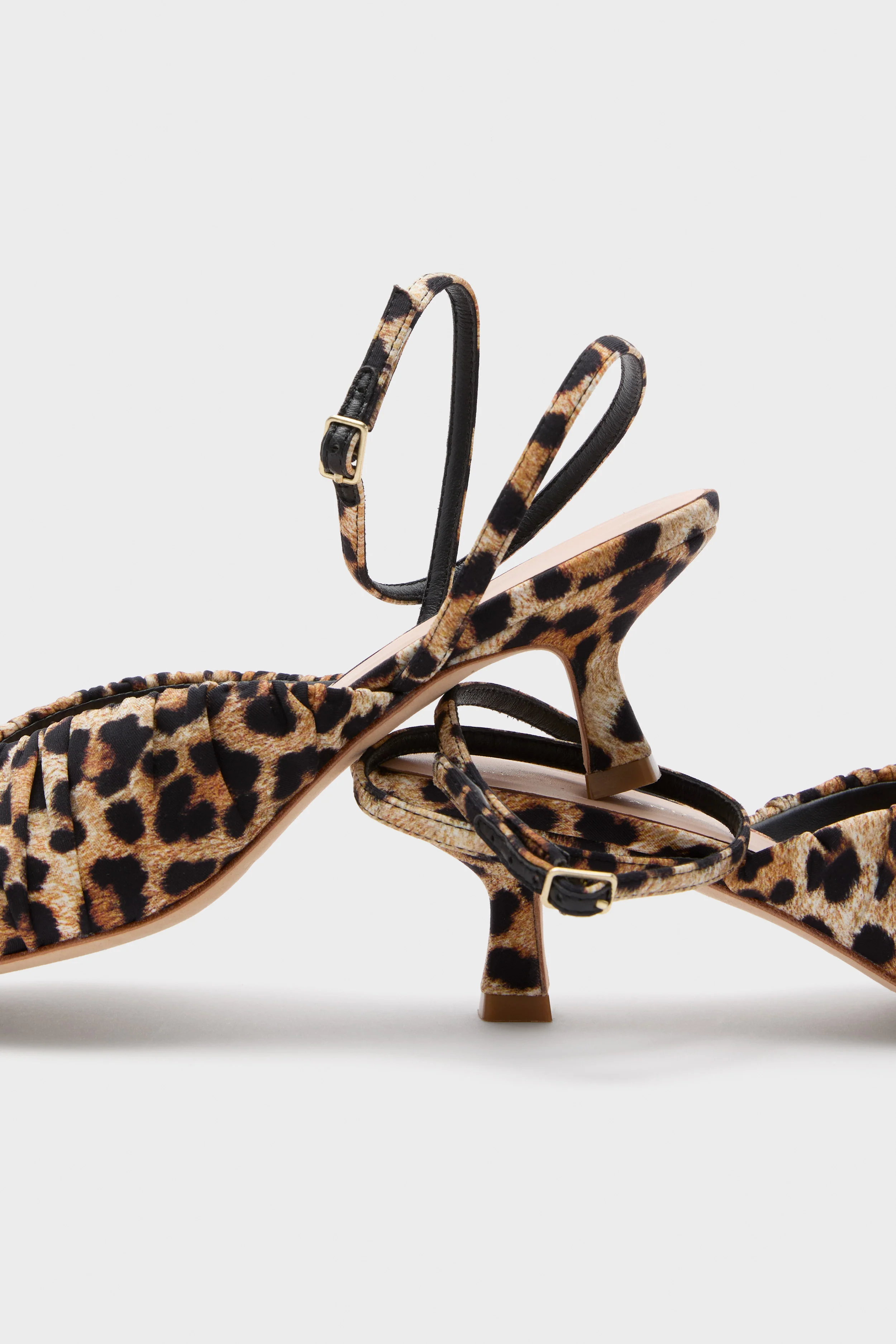 Leopard Jersey Rio Heels - Image 5