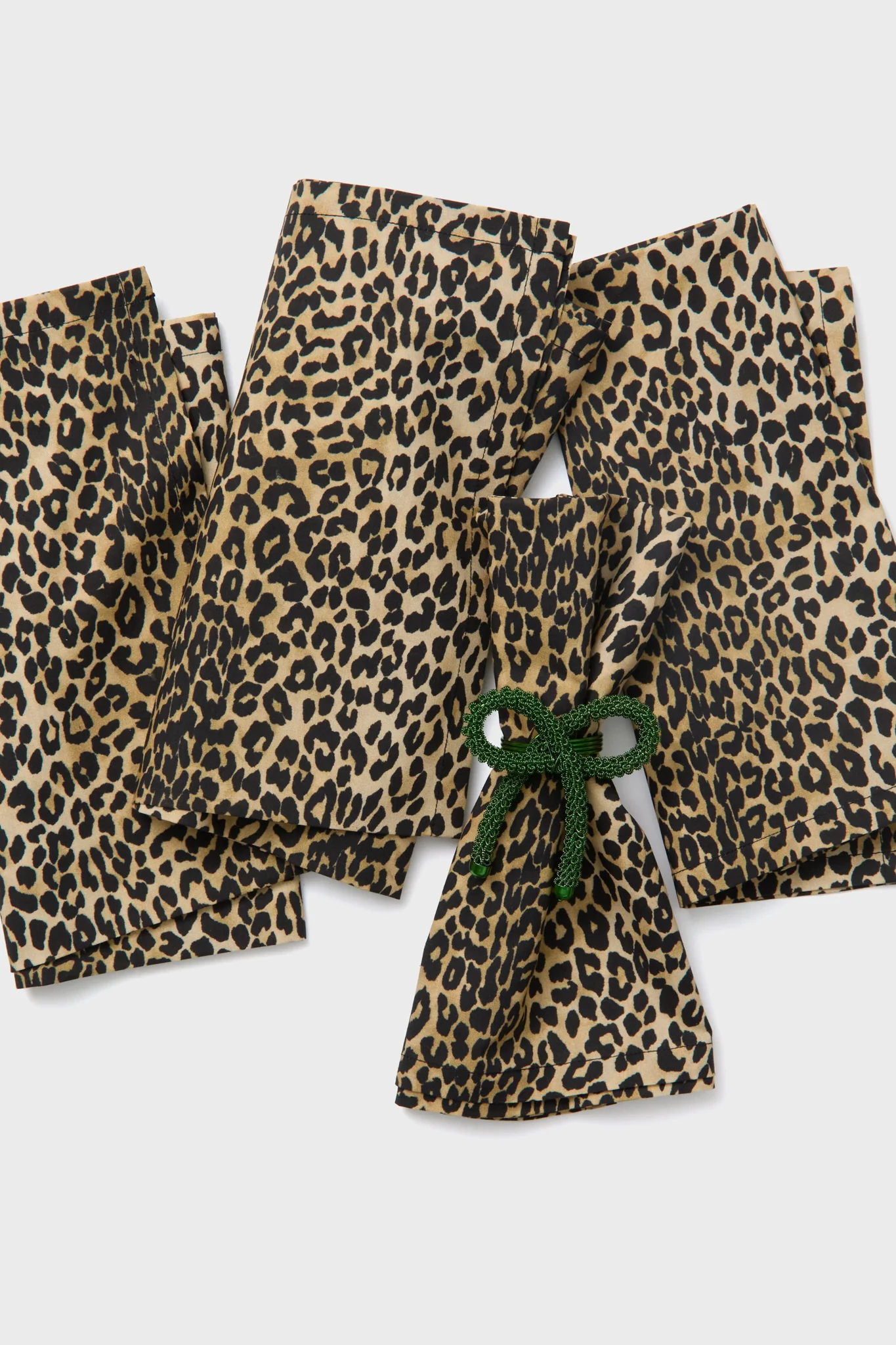 Leopard Printed Napkins Set of 4 - Image 5