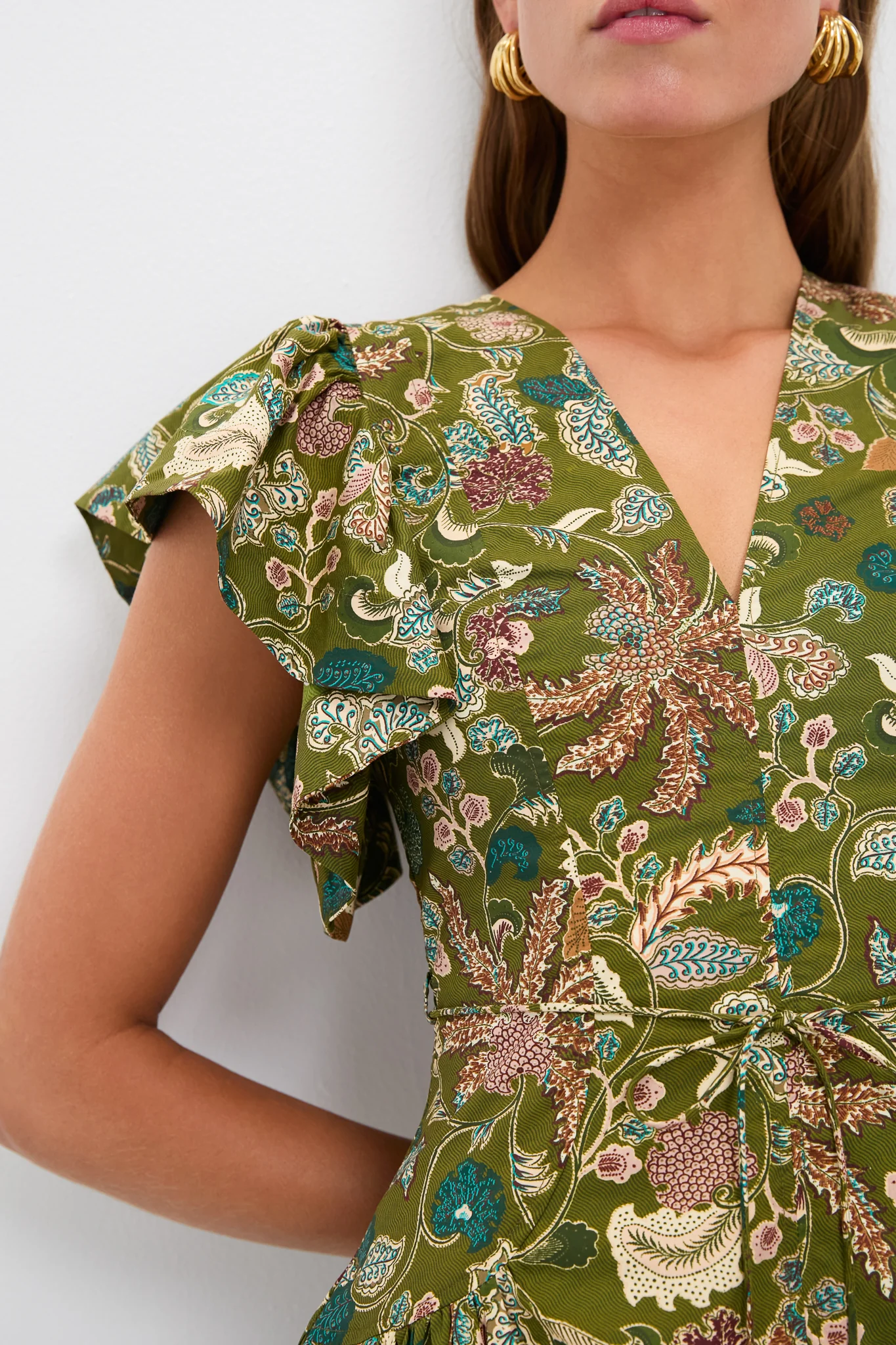 Lichen Darya Drop Waist Midi Dress - Image 5