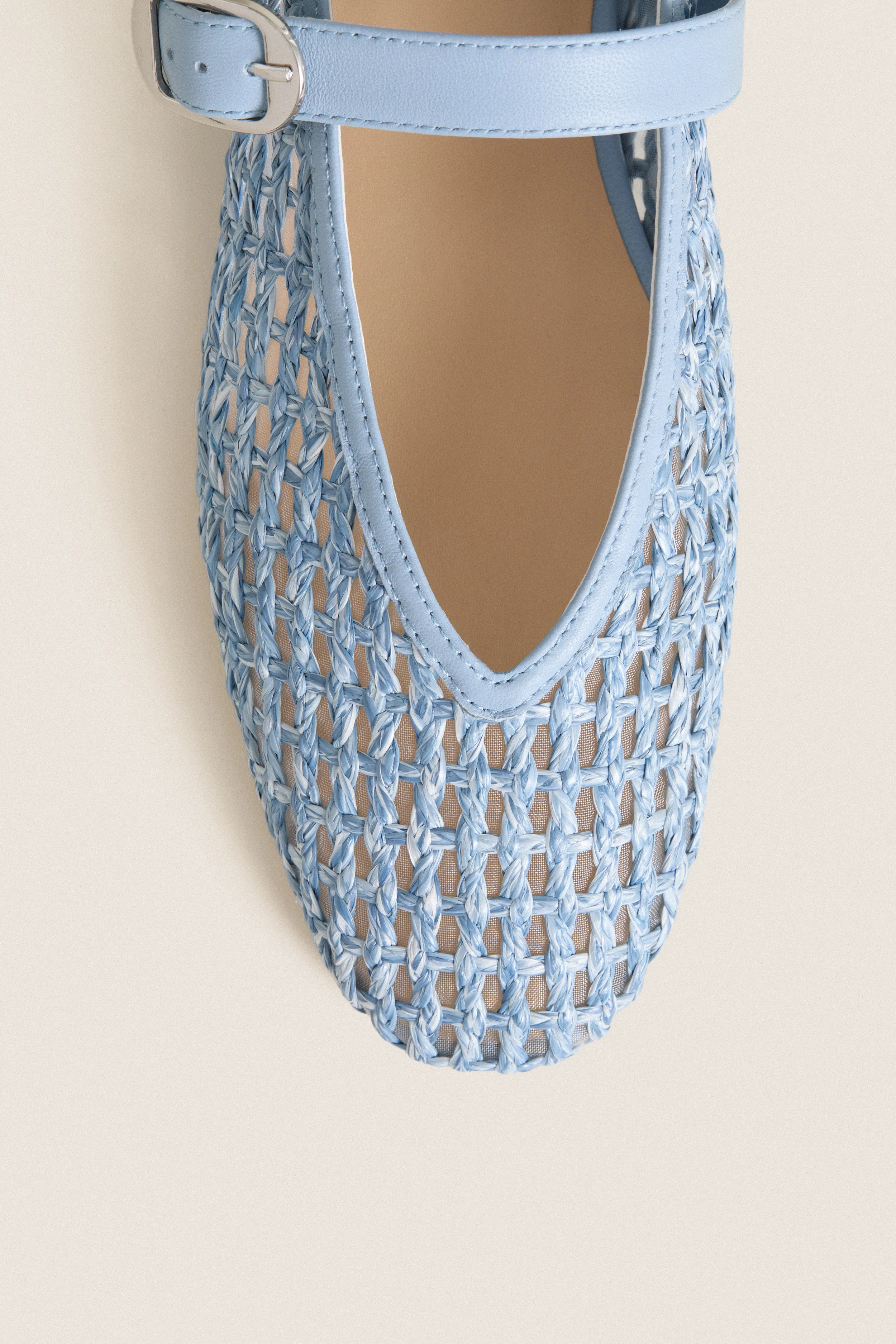 Light Blue Godea Flats - Image 5