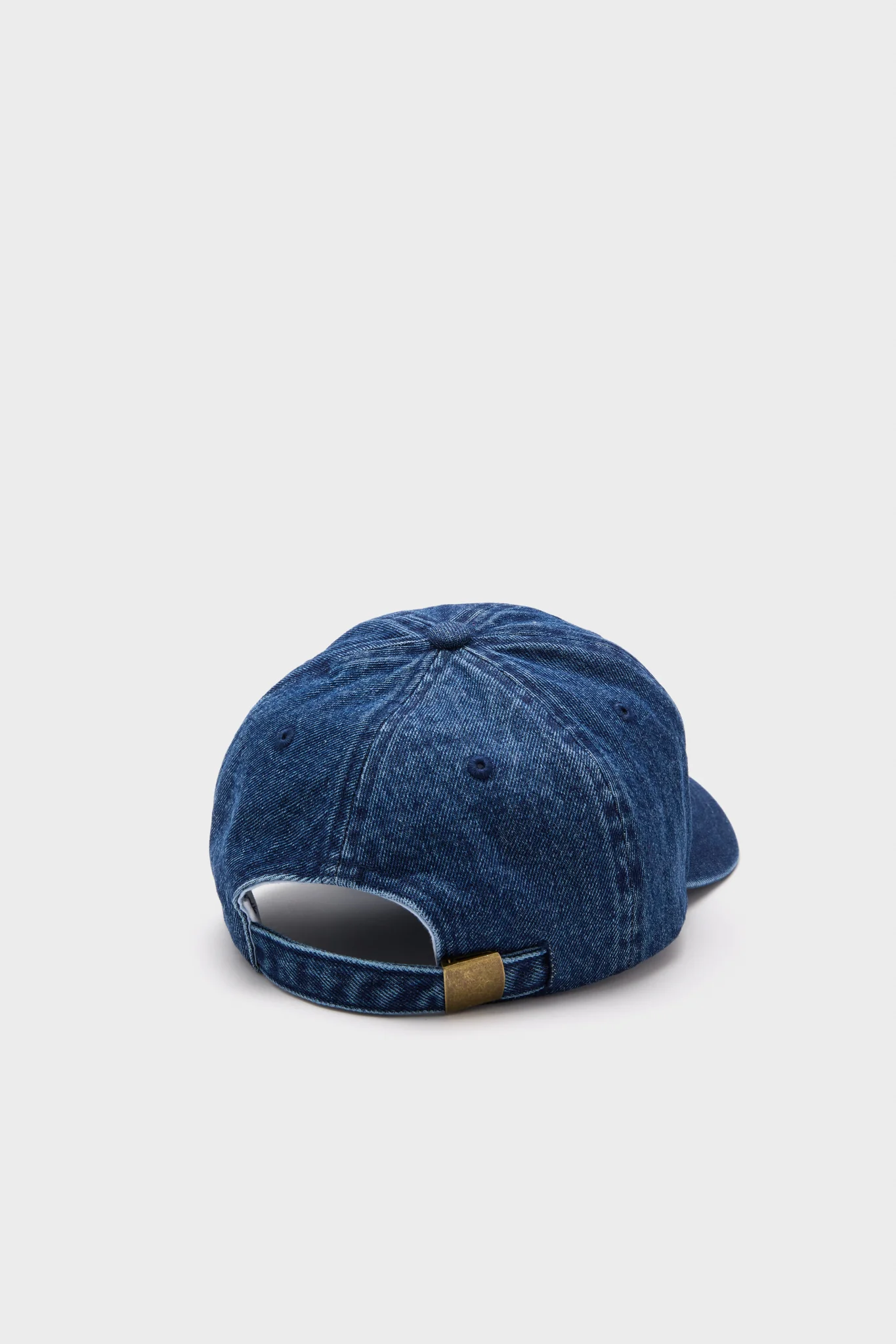 Denim with Lips Patch Baseball Hat - Image 5