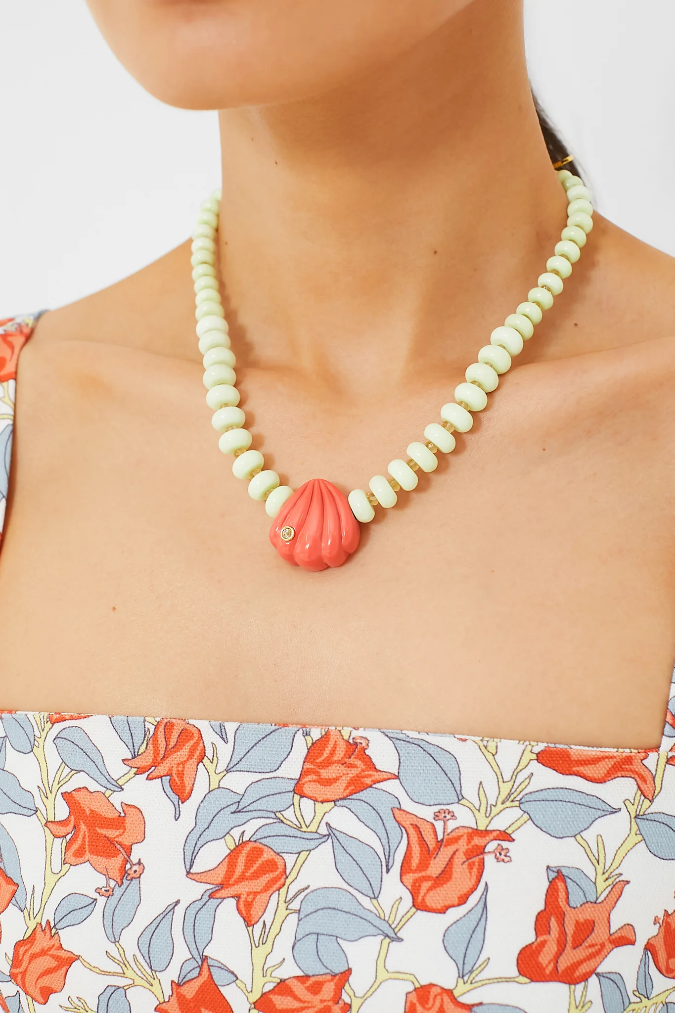 Light Green Sebastian Necklace - Image 2