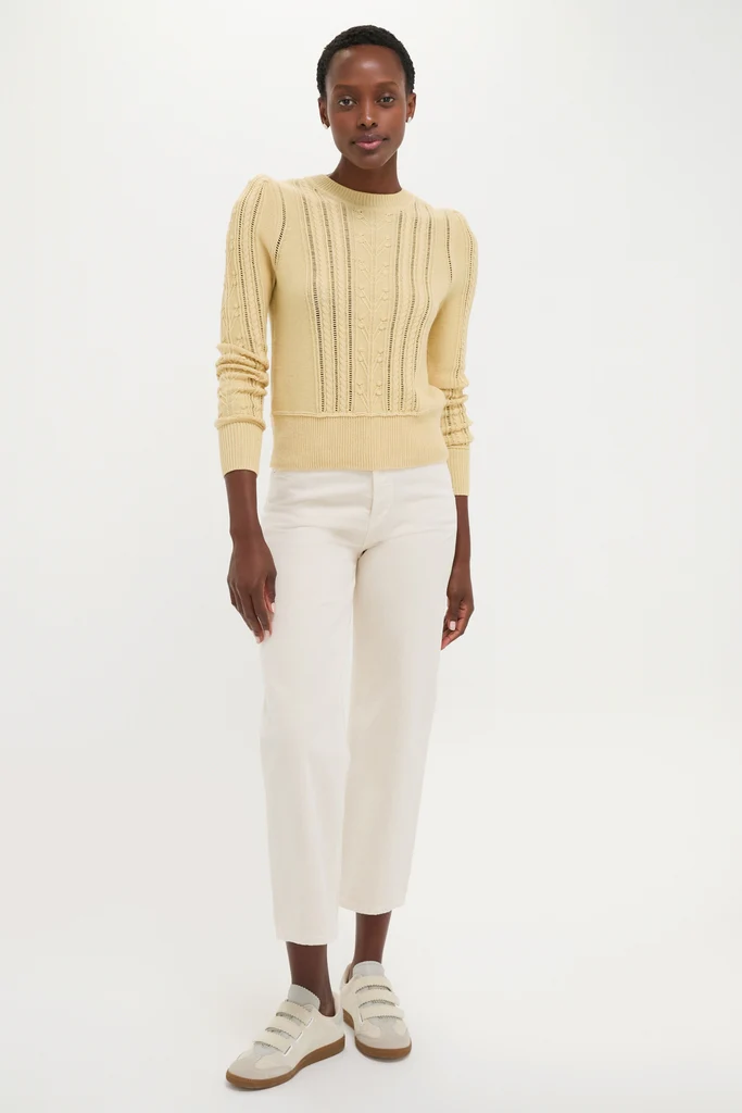 Light Yellow Kalyn Sweater - Image 6