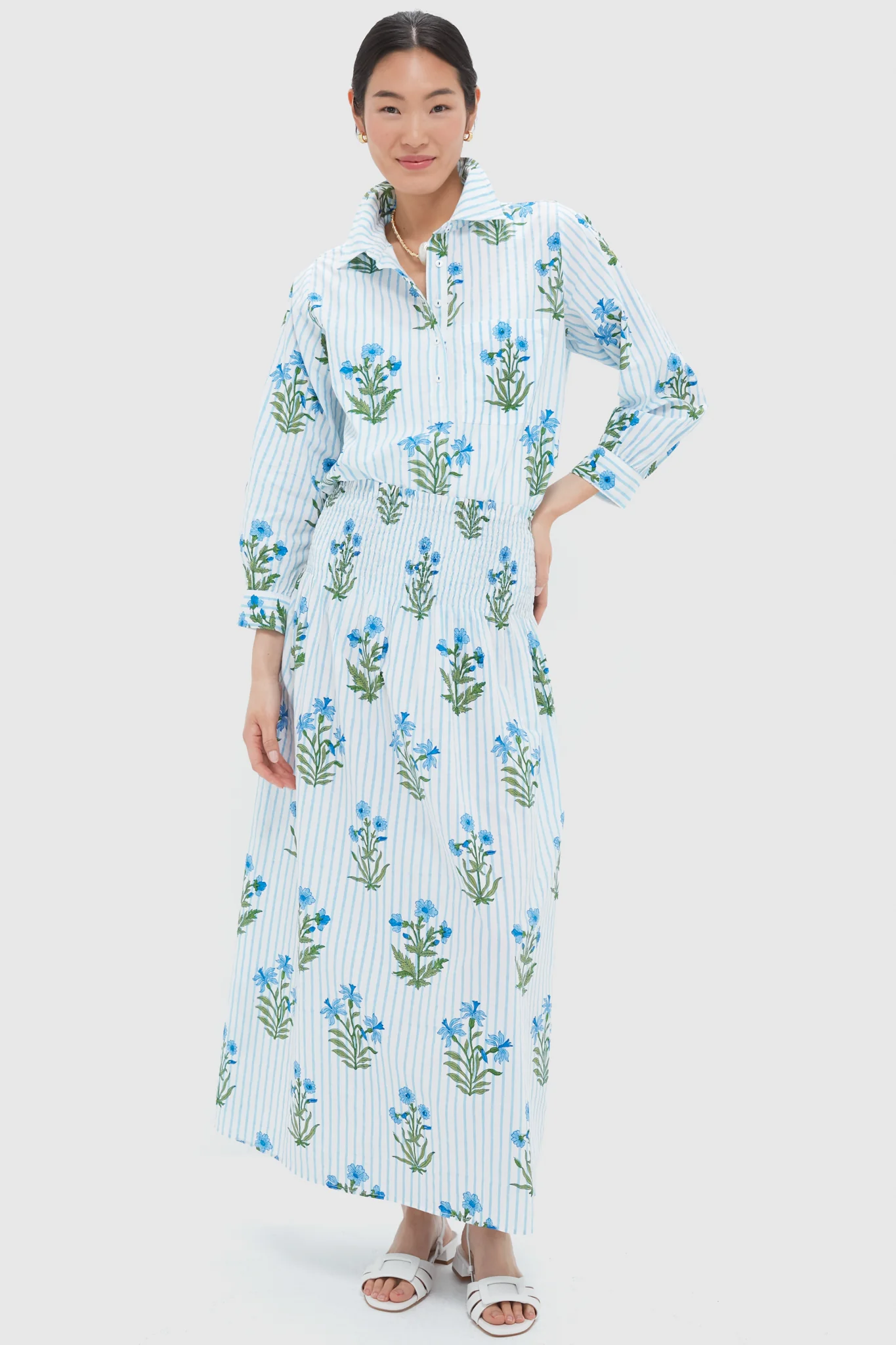 Lily Stripe Alba Shirt - Image 6